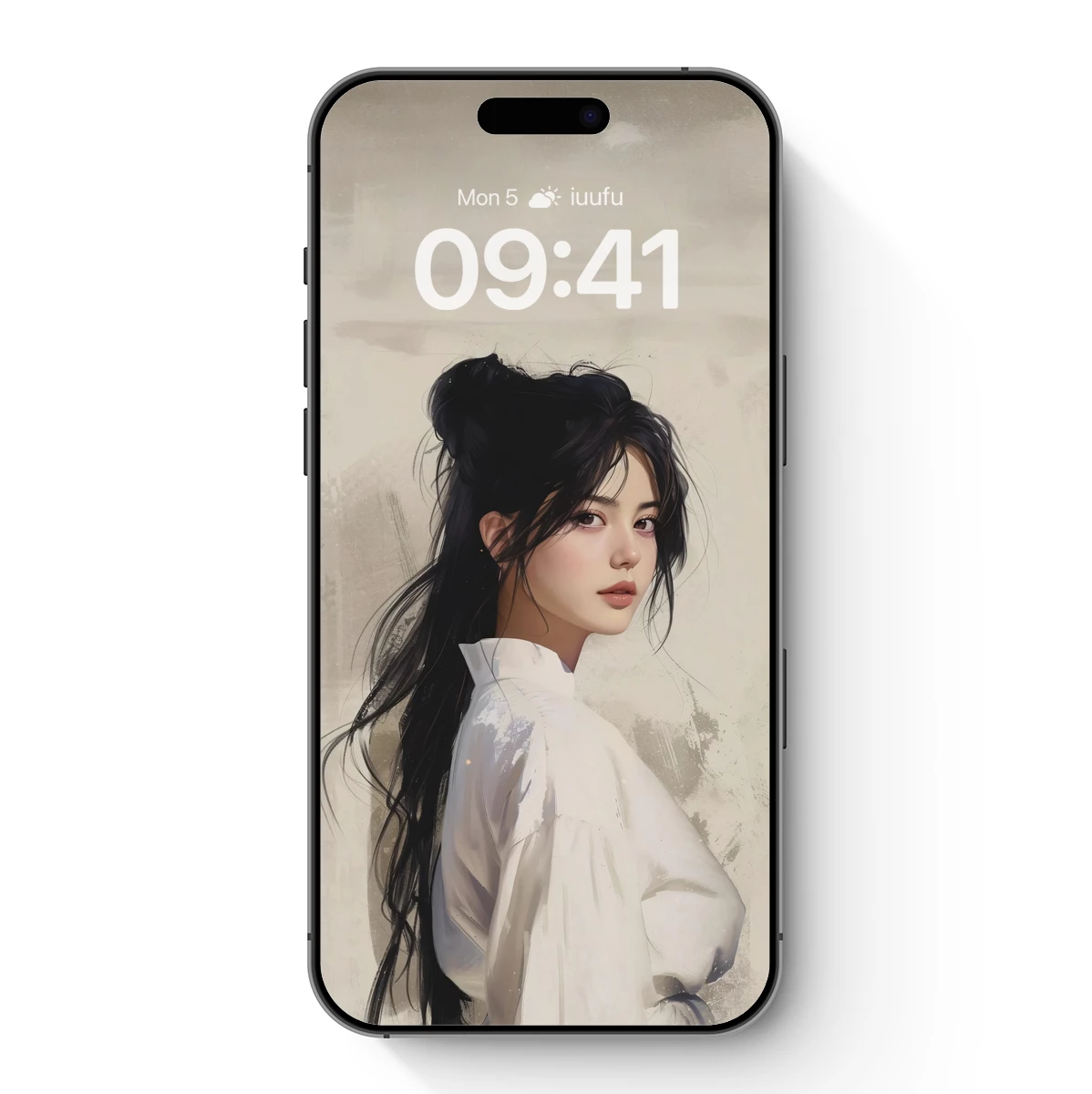 Elegant Solitude: Monochrome Portrait Artistry