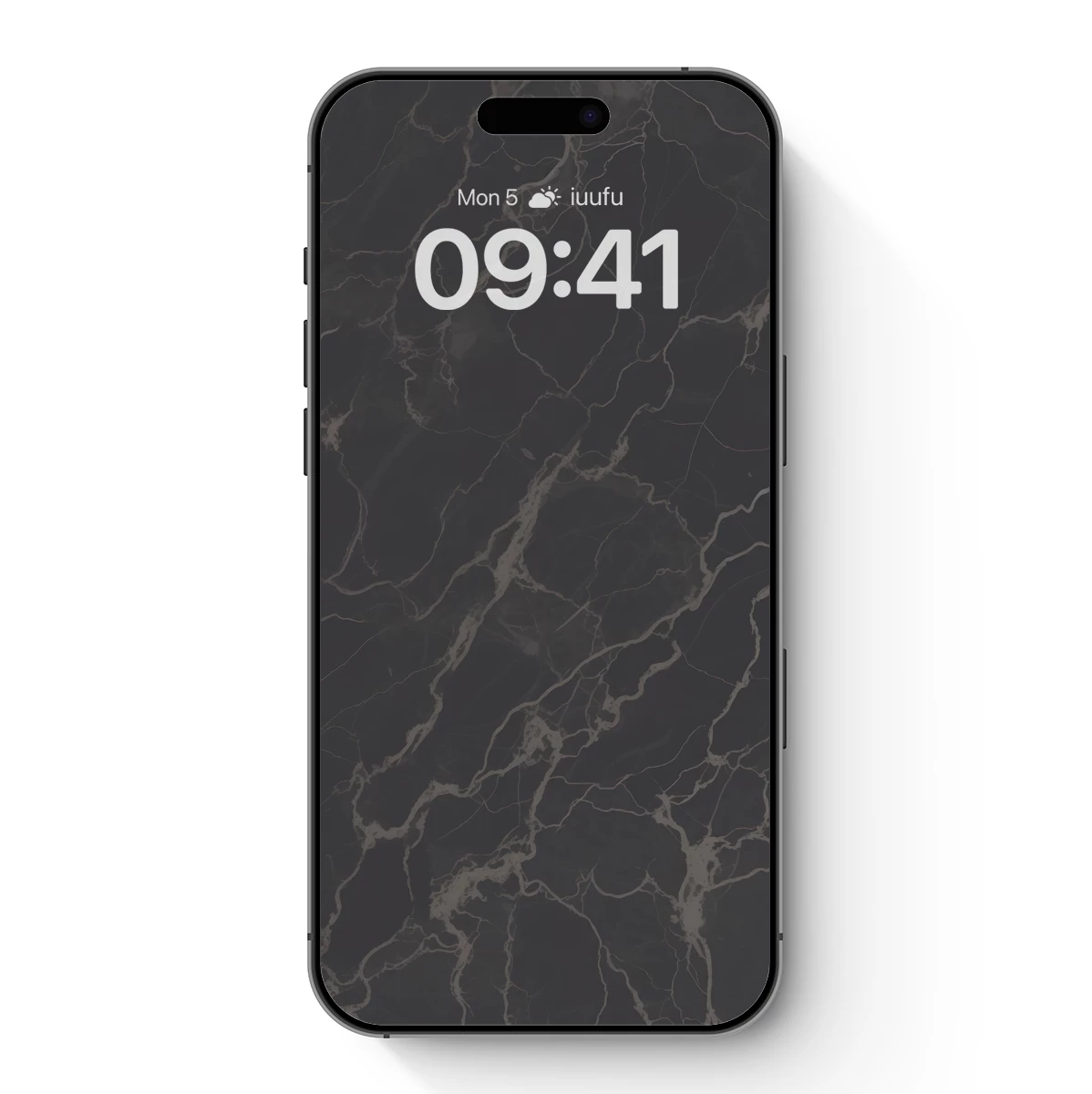 Elegant Veins of Night Marble