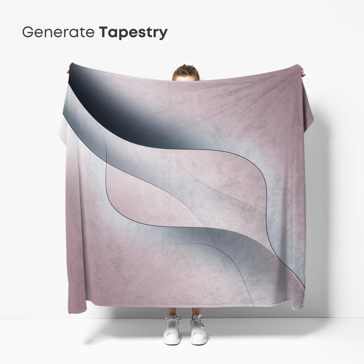 Ethereal Flow: Abstract Gradient Waves - Image 5