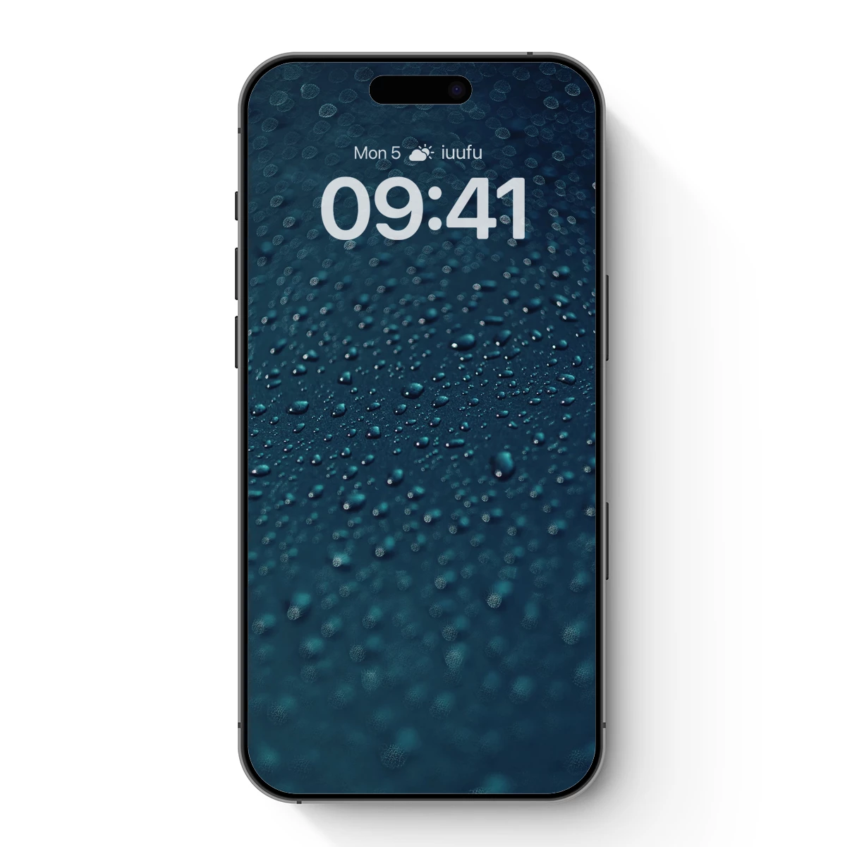 Blue Droplet Symphony: A Textural Odyssey