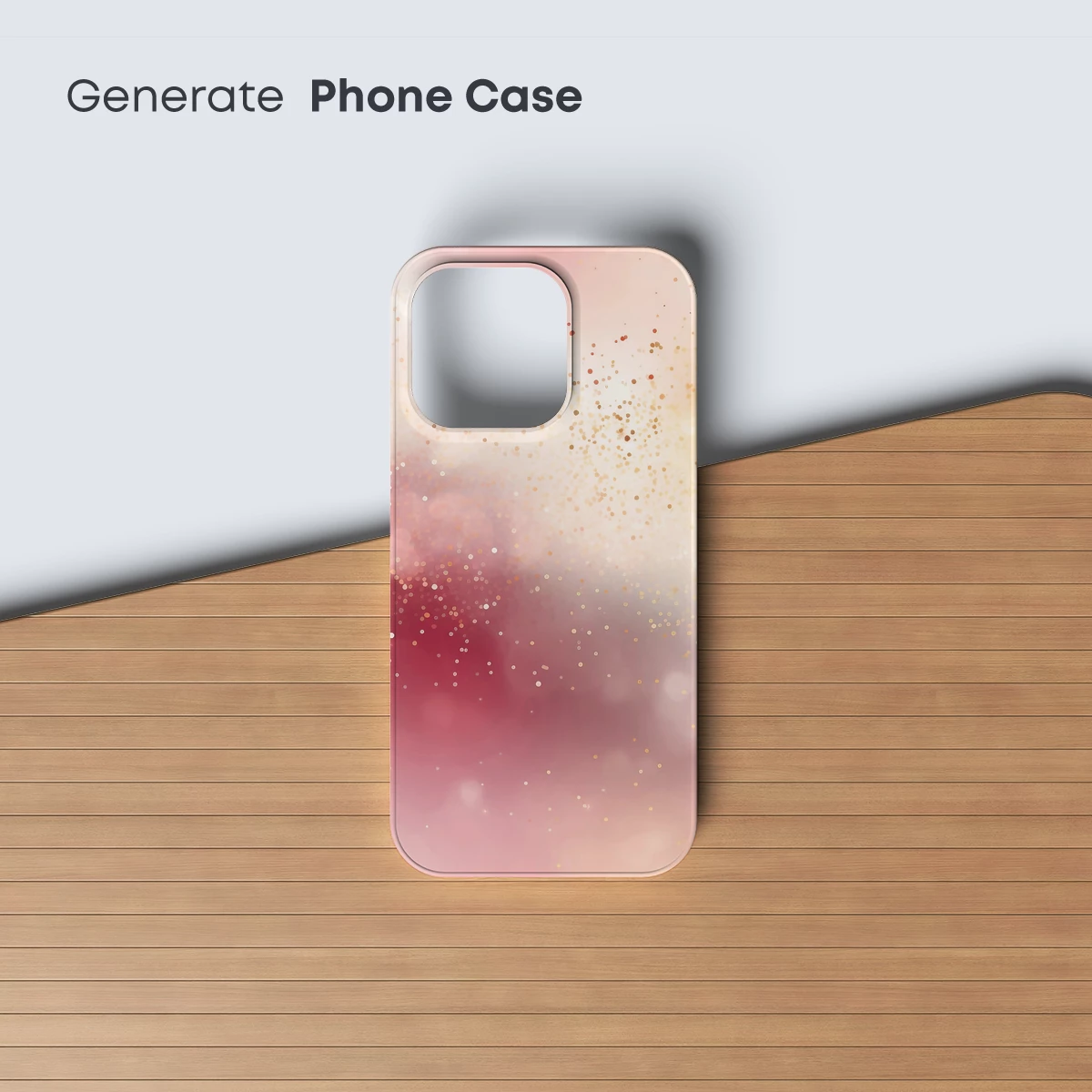 Bokeh Bliss: Ethereal Pink and Gold Glow - Image 3