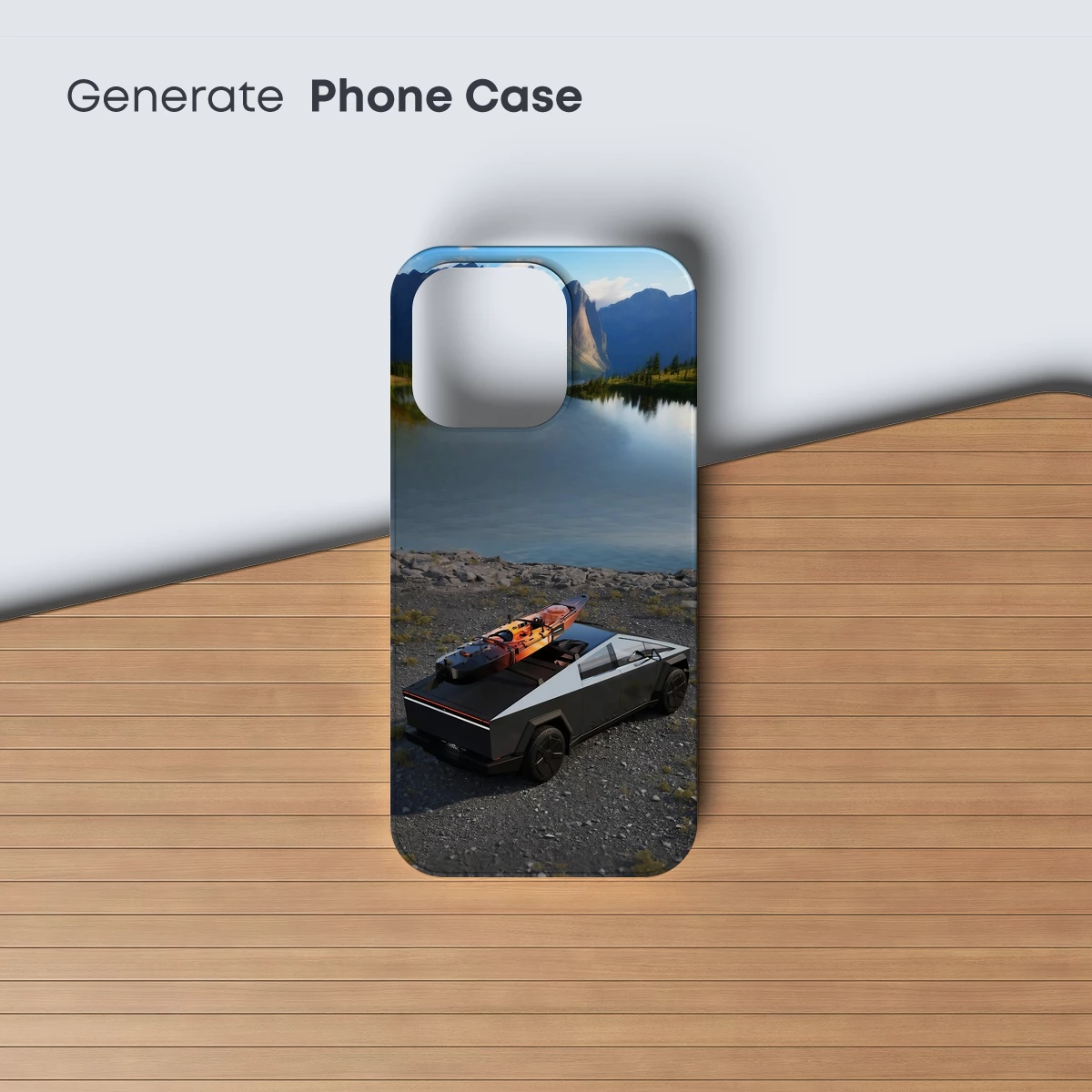 Futuristic Pickup by Serene Lake - Image 3