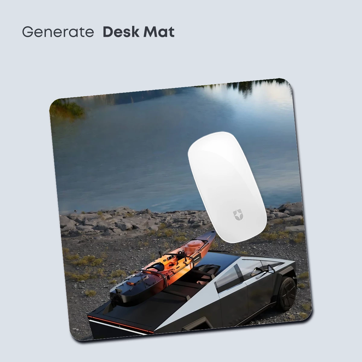 Futuristic Pickup by Serene Lake - Image 4