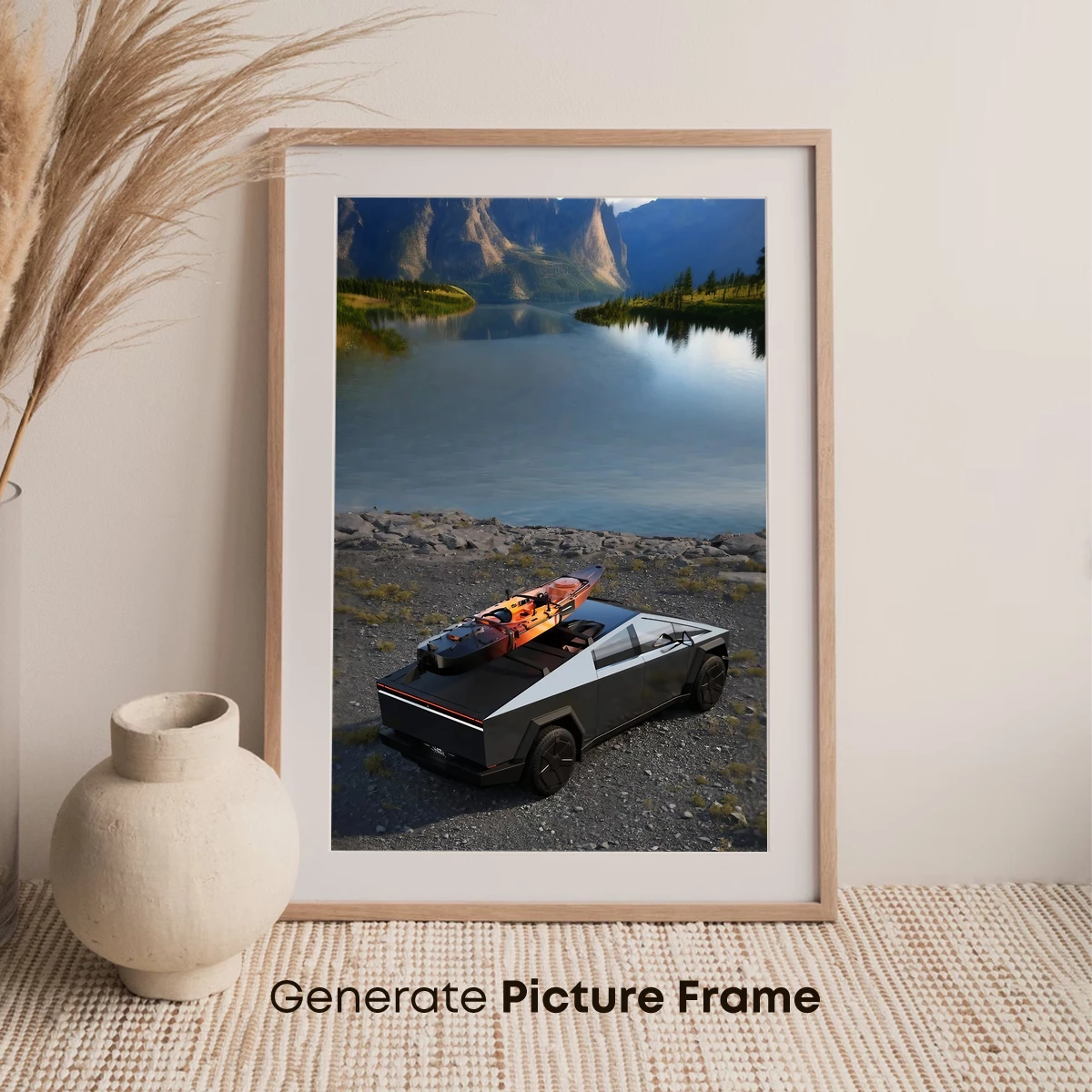 Futuristic Pickup by Serene Lake - Image 7