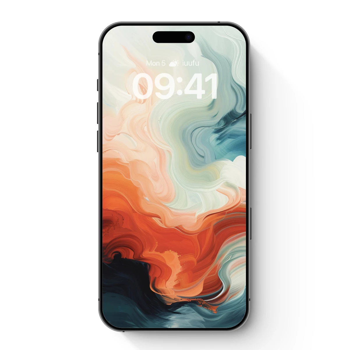 Abstract Fusion: Swirling Tides of Color