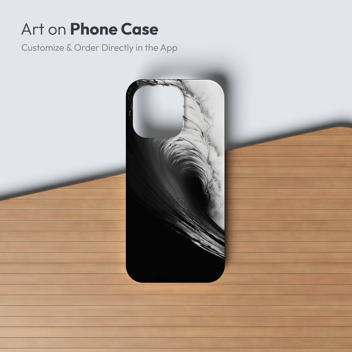 Monochrome Wave Symphony - Image 2