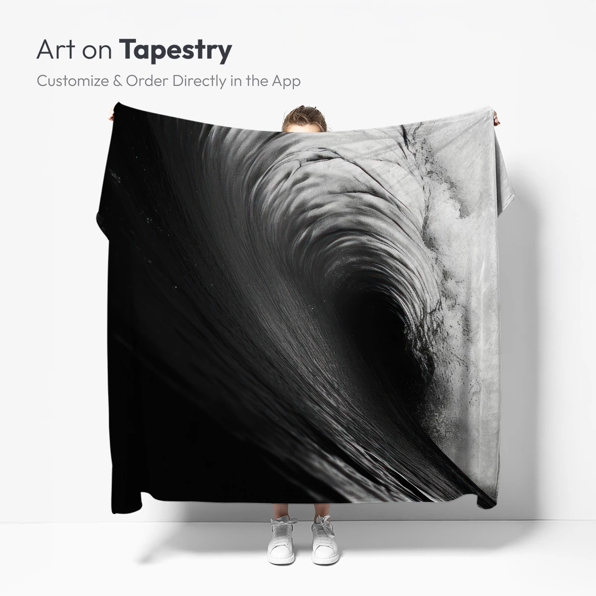 Monochrome Wave Symphony - Image 4