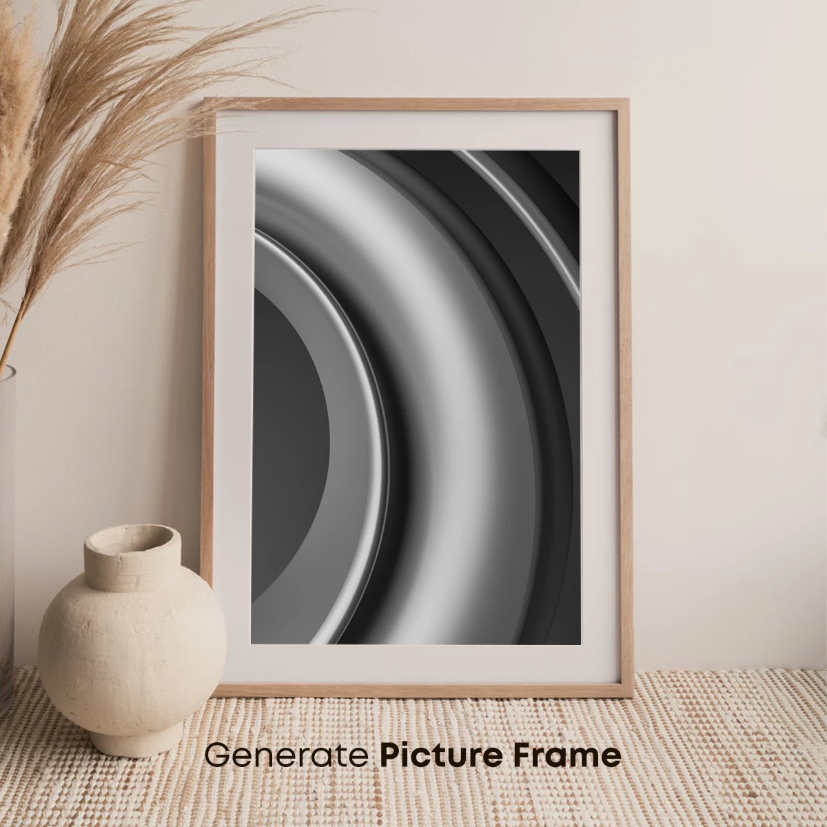 Elegant Monochrome Spirals: A Study in Depth and Flow - Image 7