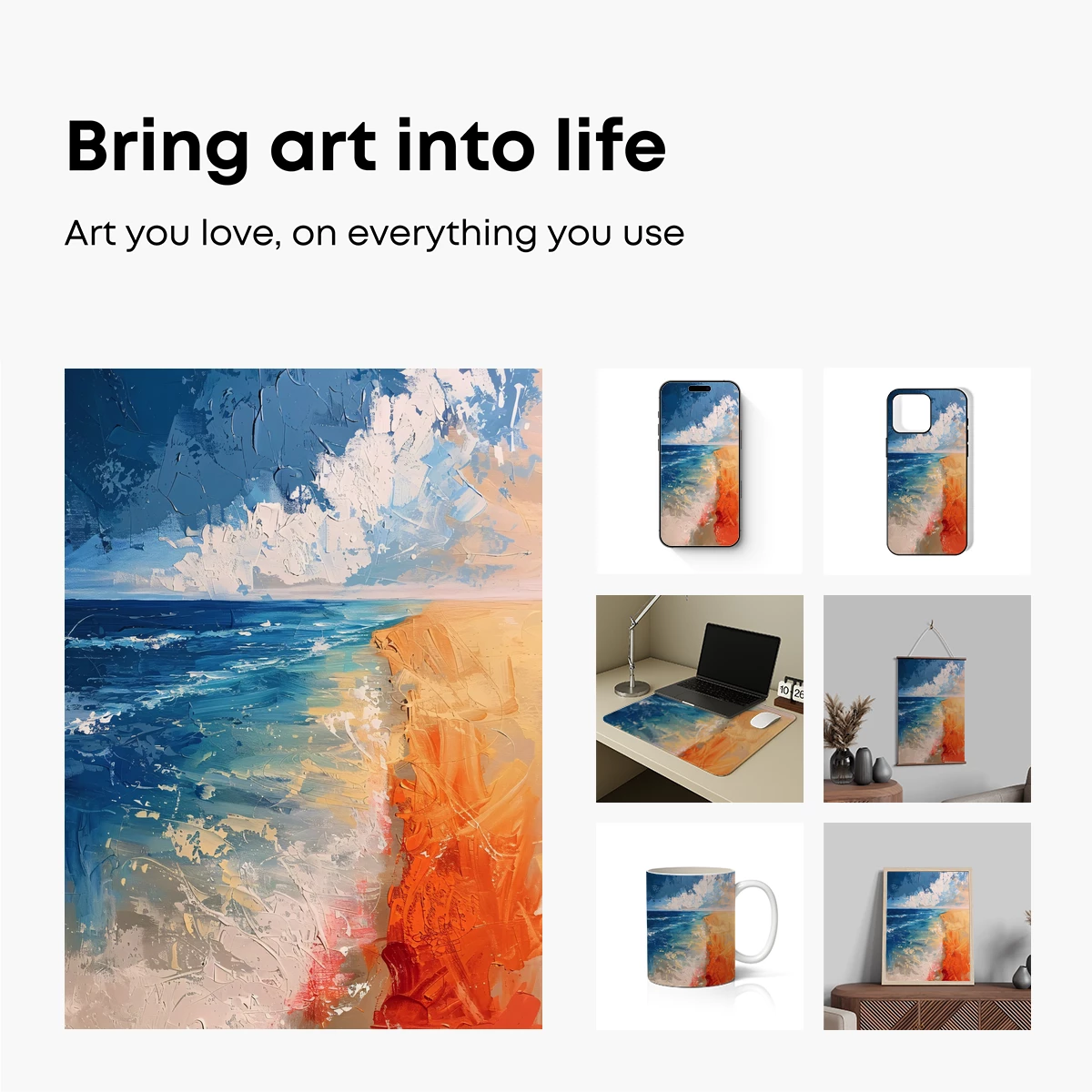 Abstract Coastal Symphony - Image 2