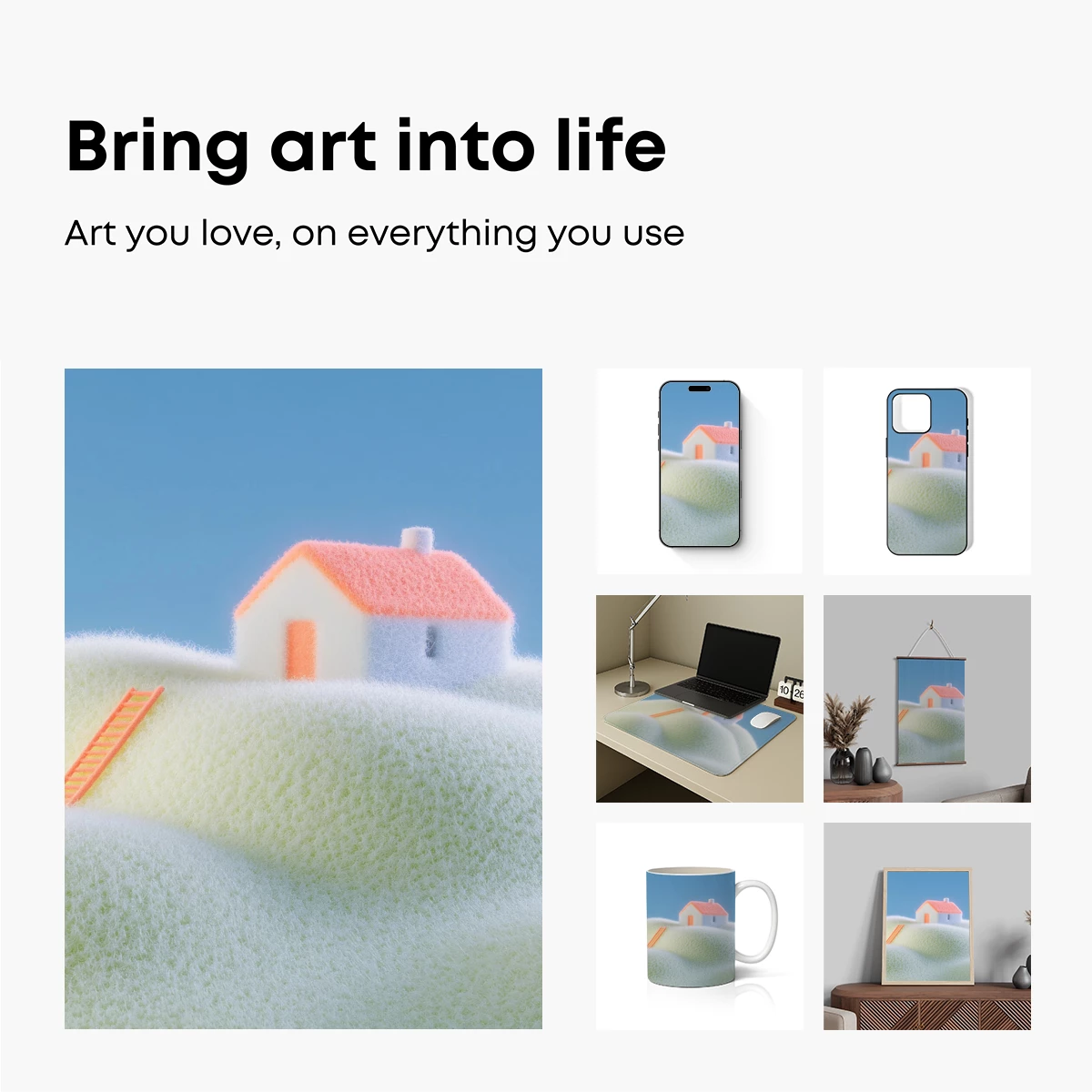 Cozy Cottage on Fluffy Clouds - Image 2