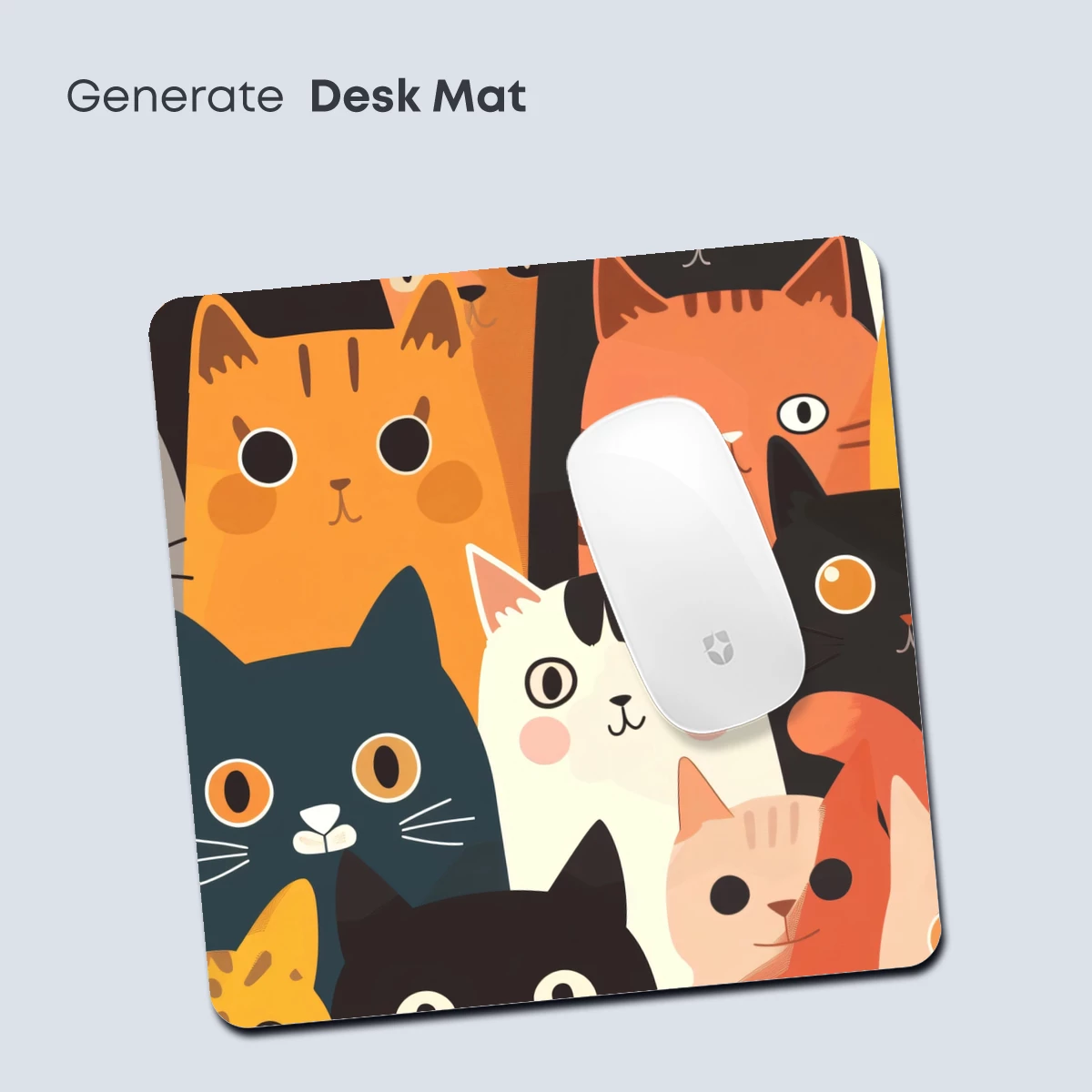 Cuddly Cat Crew: Whimsical Feline Gathering - Image 4
