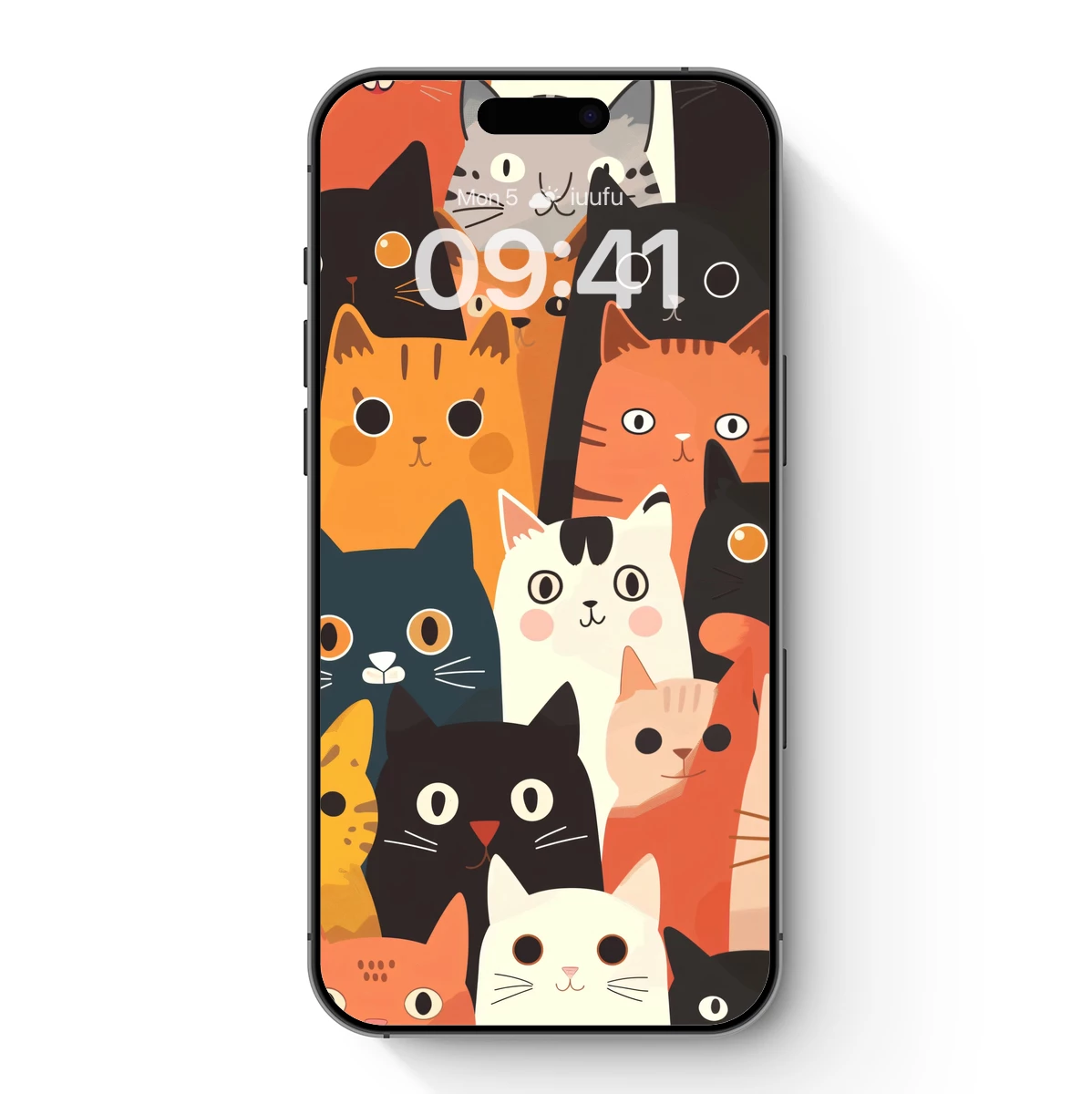 Cuddly Cat Crew: Whimsical Feline Gathering