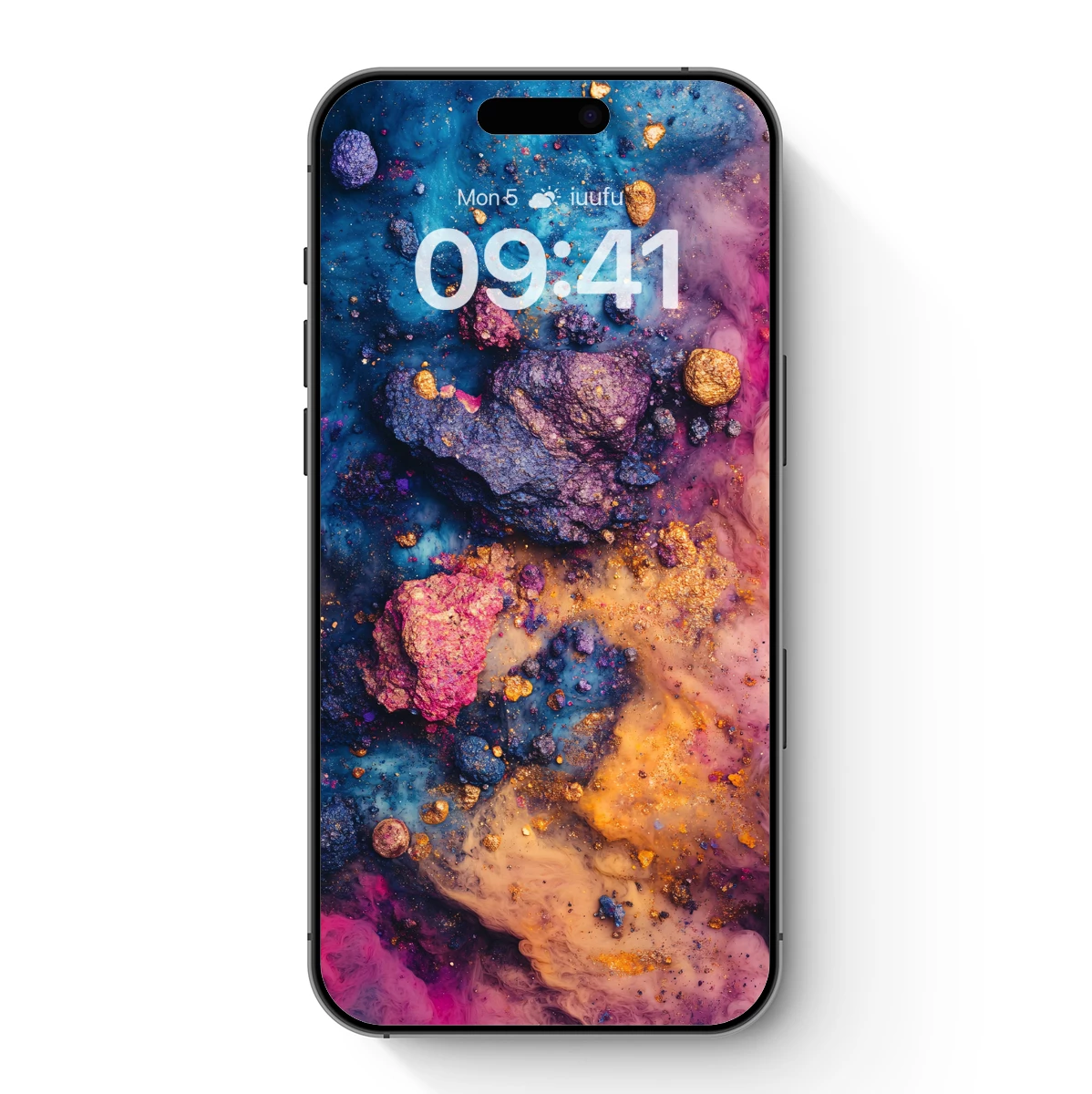 Cosmic Dust Symphony: Abstract Color Fusion