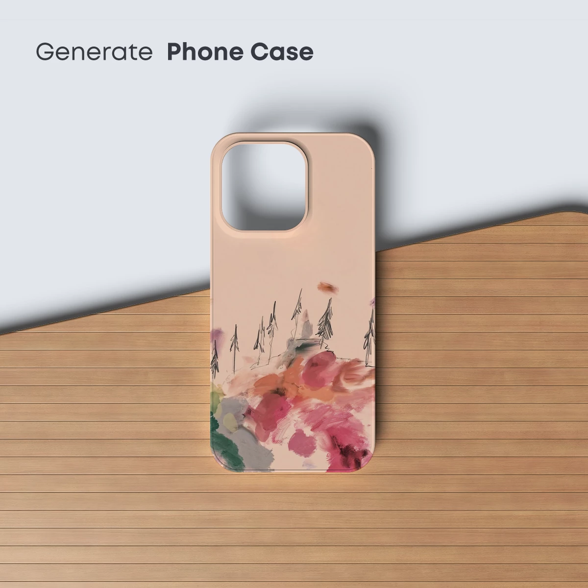 Abstract Floral Whisper: Pastel Dreamscape - Image 3