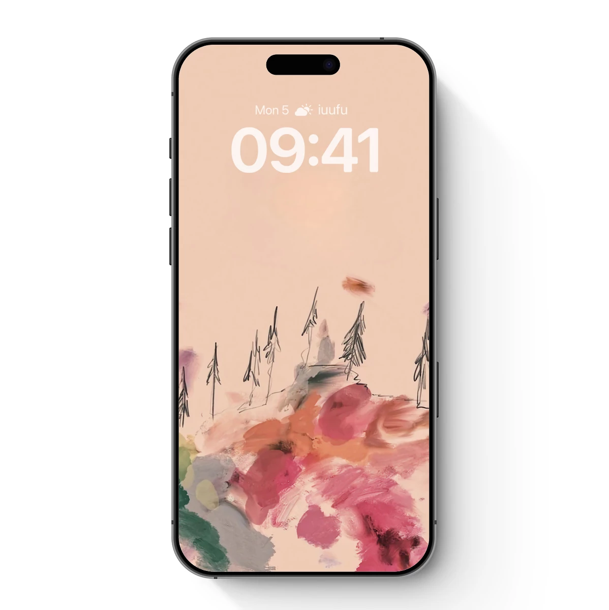 Abstract Floral Whisper: Pastel Dreamscape