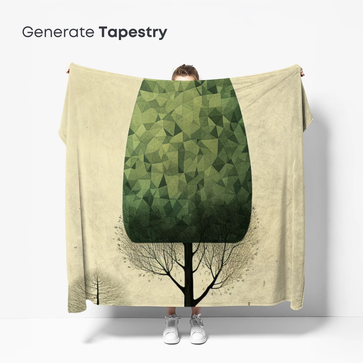 Geometric Tree Odyssey: A Surreal Landscape - Image 5