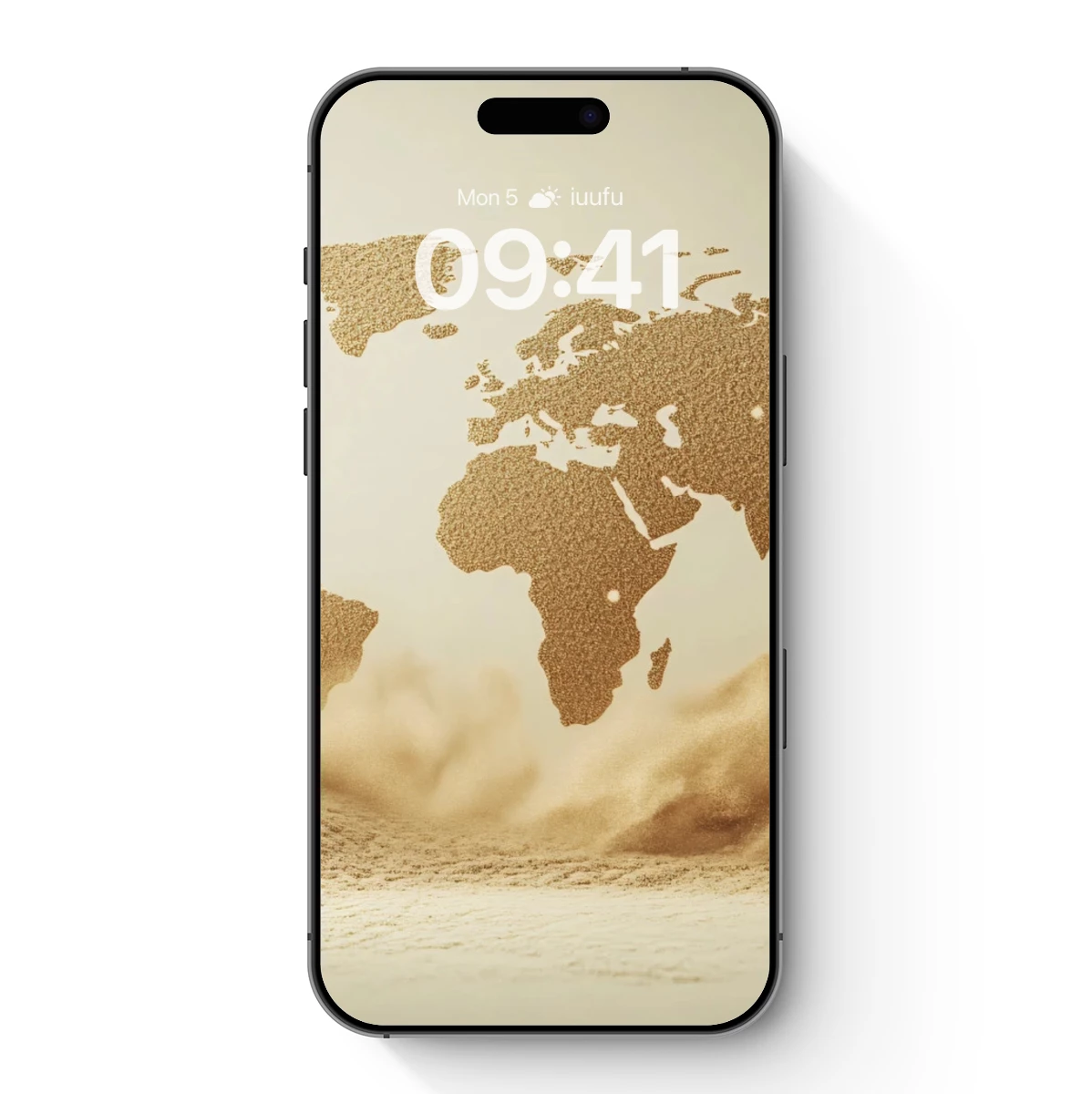 Golden Earth Emerging from Sands