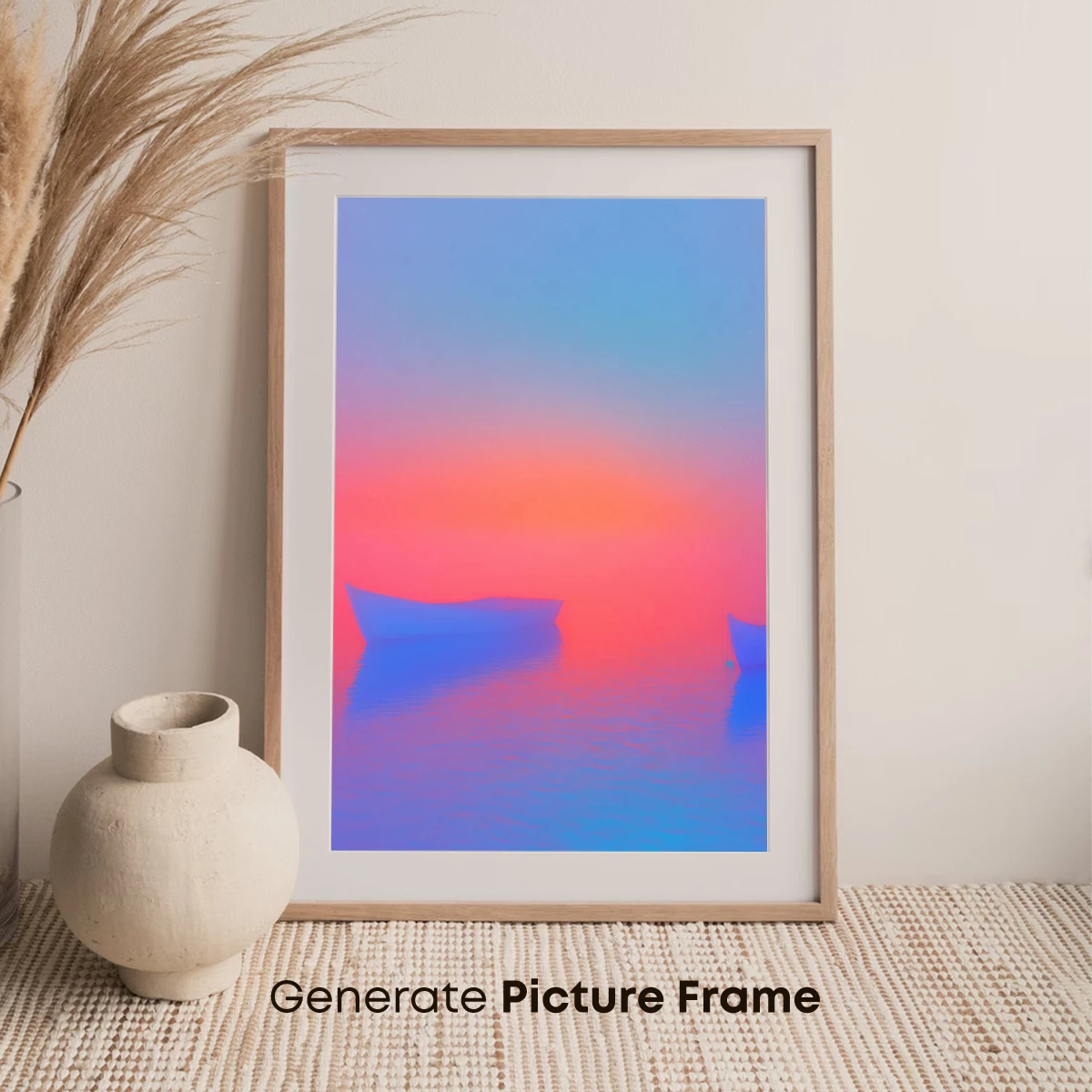 Foggy Dawn Boats: A Surreal Symphony in Mist - Image 7