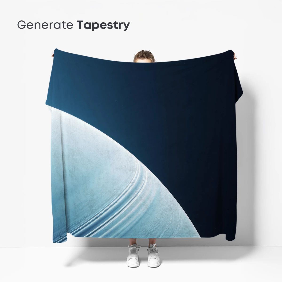 Celestial Serenity: Saturn's Whispering Rings - Image 5