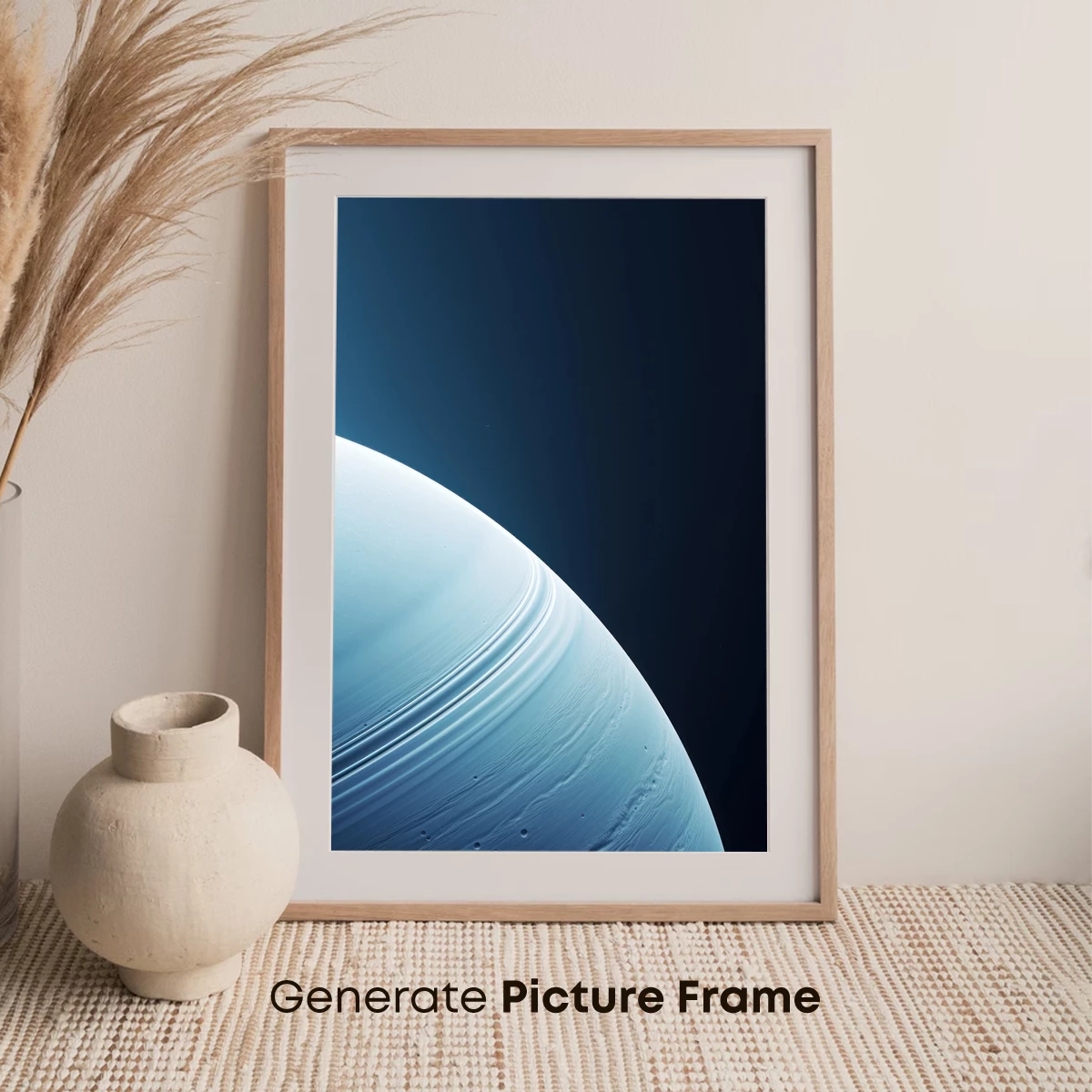 Celestial Serenity: Saturn's Whispering Rings - Image 7