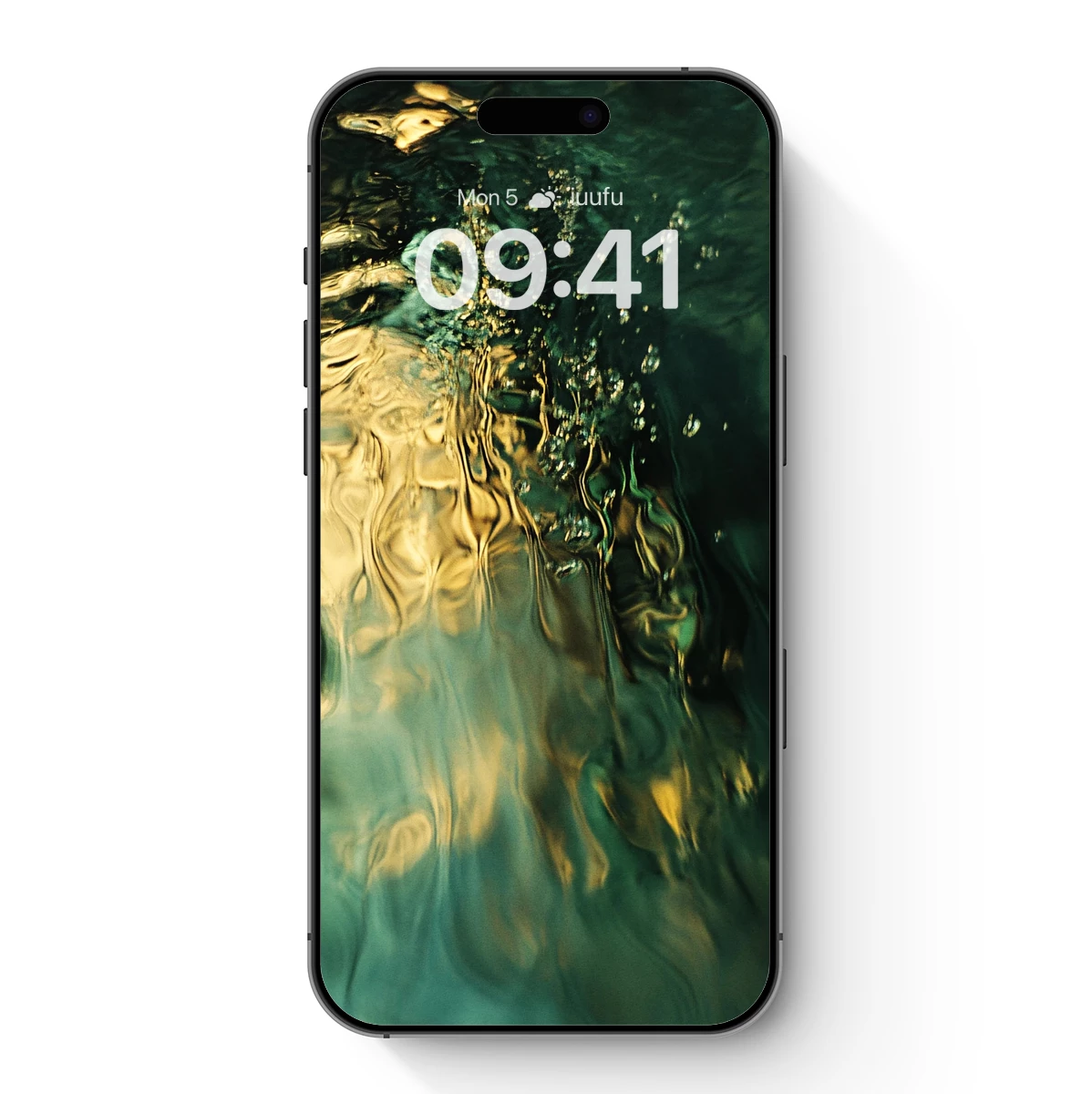 Golden Ripples: Underwater Elegance