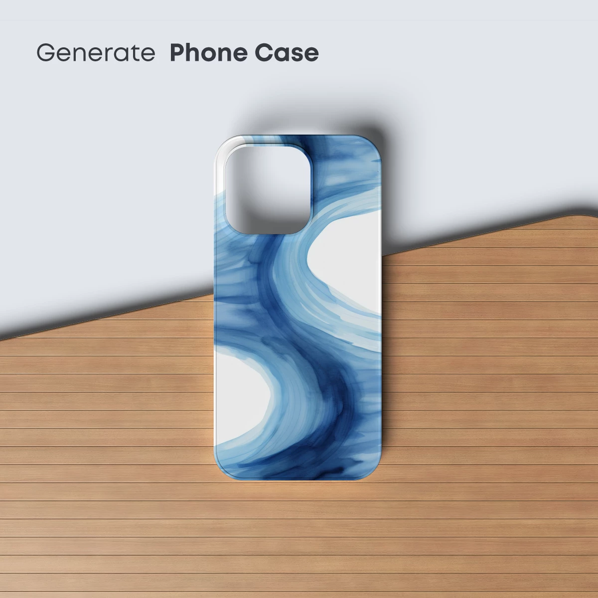 Ethereal Blue Whispers: Abstract Flow - Image 3