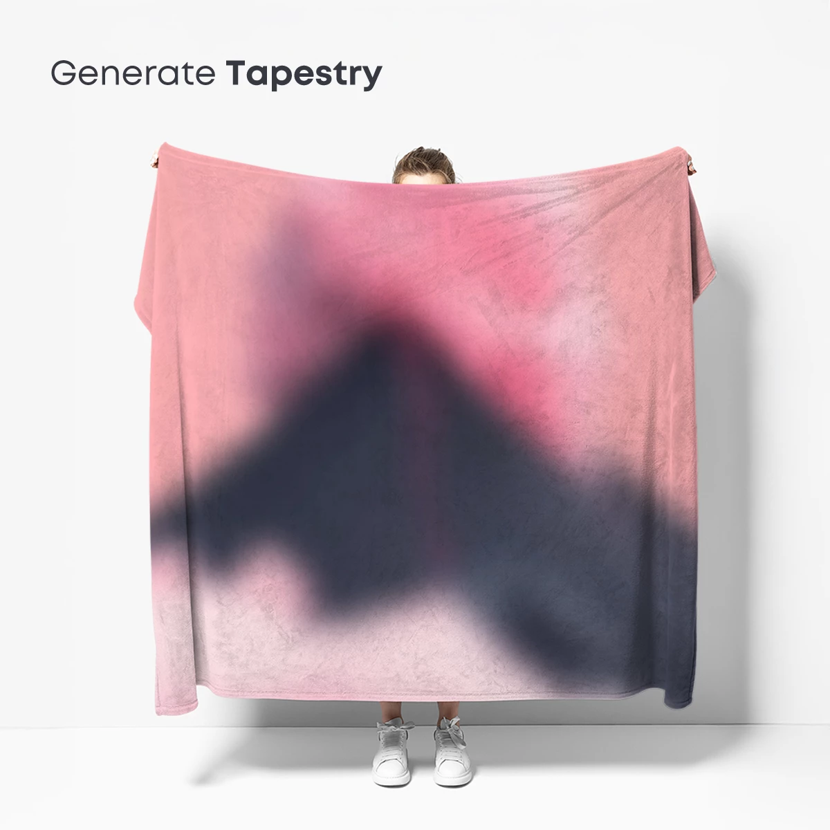 Blurred Elegance: Abstract Floral Silhouette - Image 5