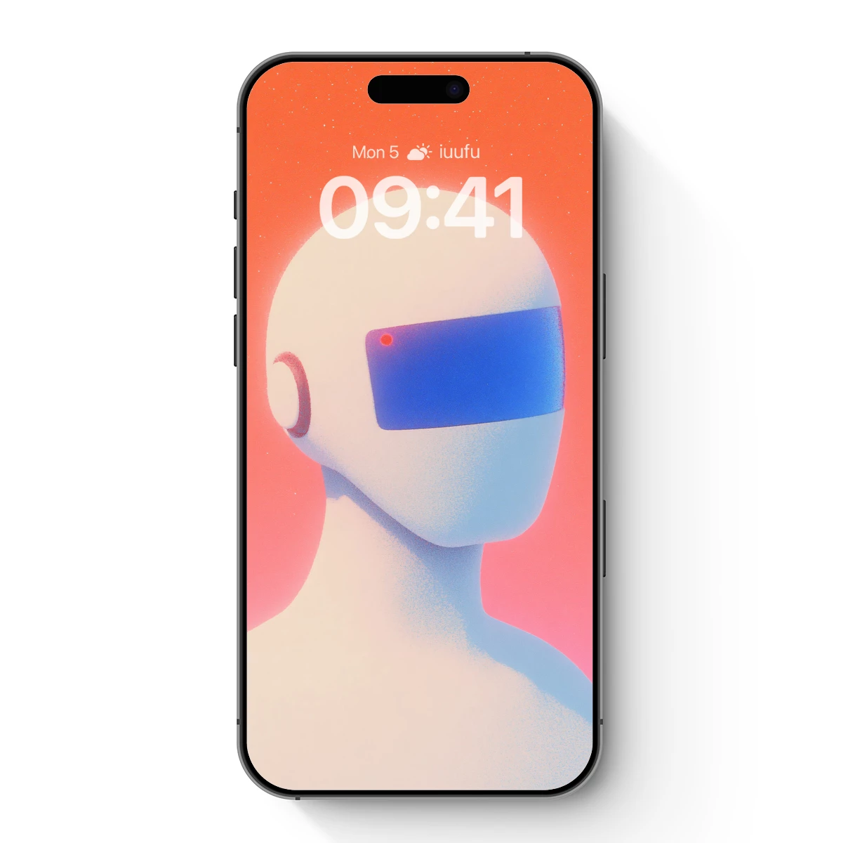 Futuristic Visionary: Abstract Tech Head Profile