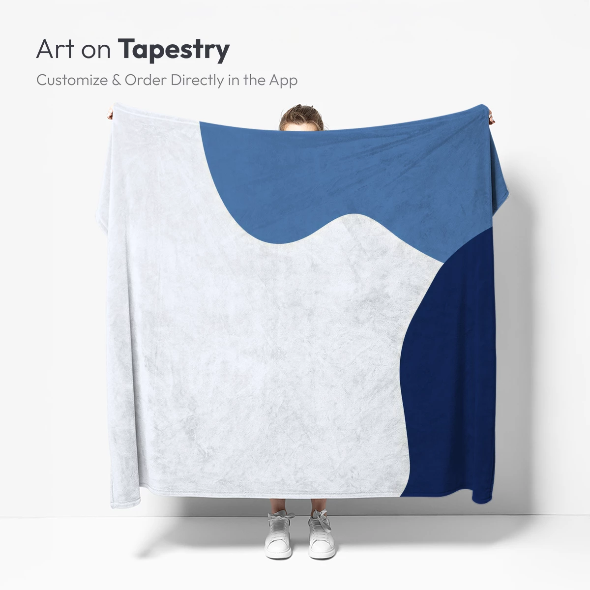 Abstract Ocean Waves in Blue Harmony - Image 5