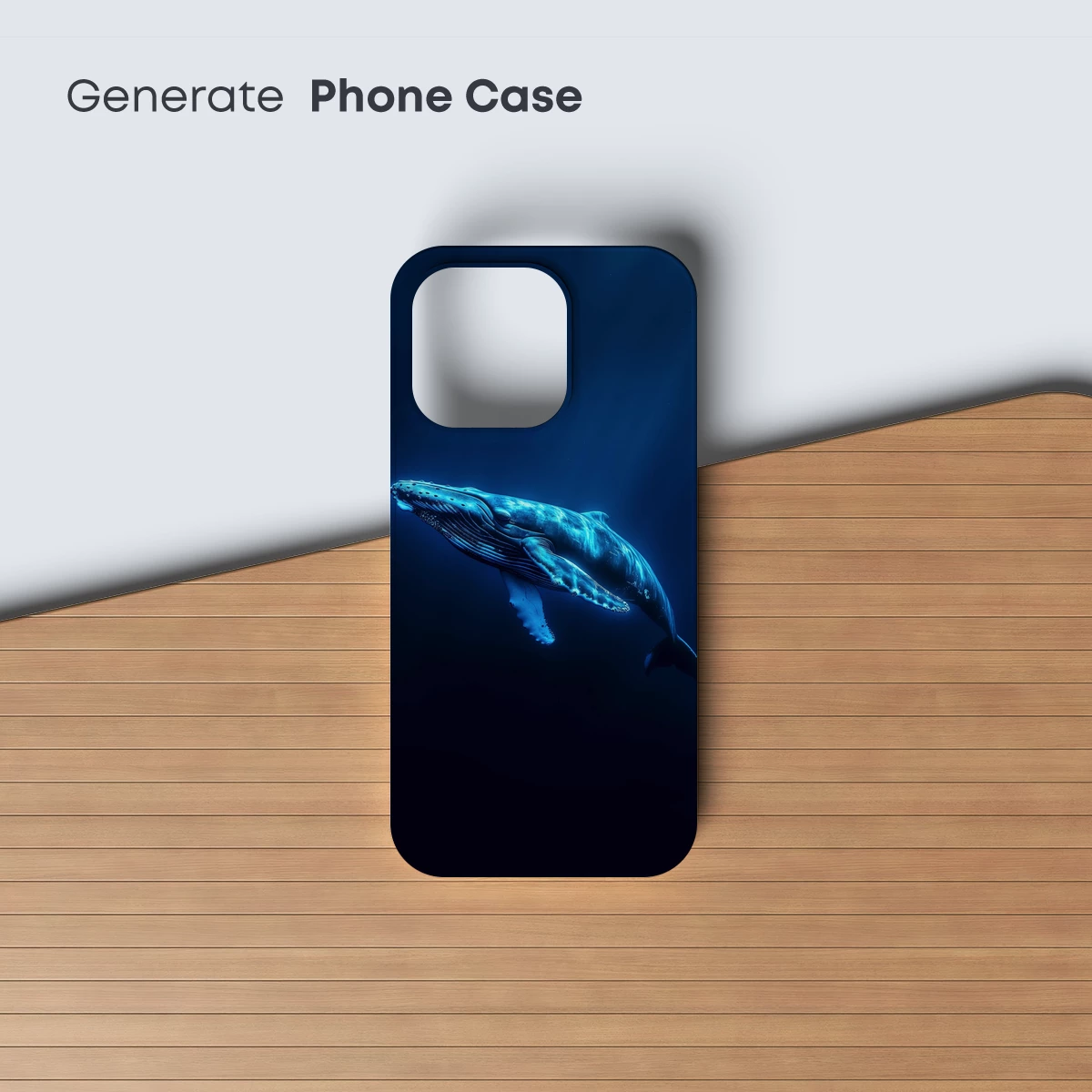 Luminous Depths: Humpback Whale's Blue Odyssey - Image 3