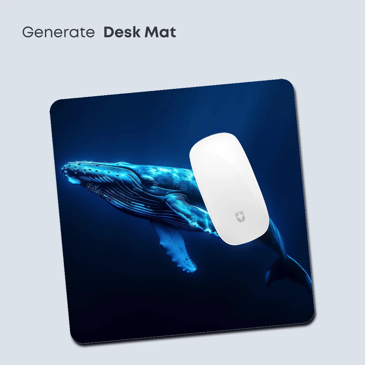 Luminous Depths: Humpback Whale's Blue Odyssey - Image 4