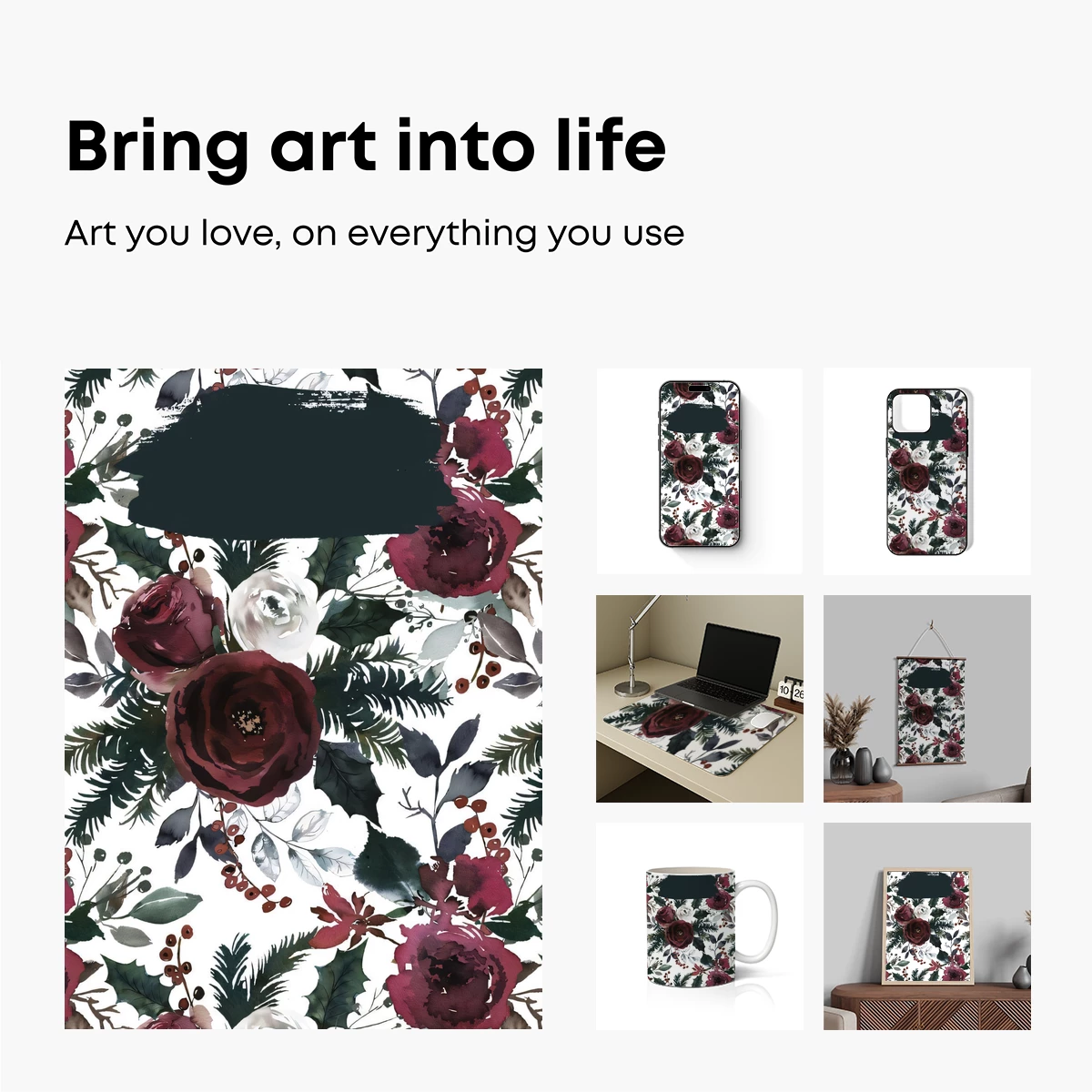 Elegant Gothic Rose Garden - Image 2