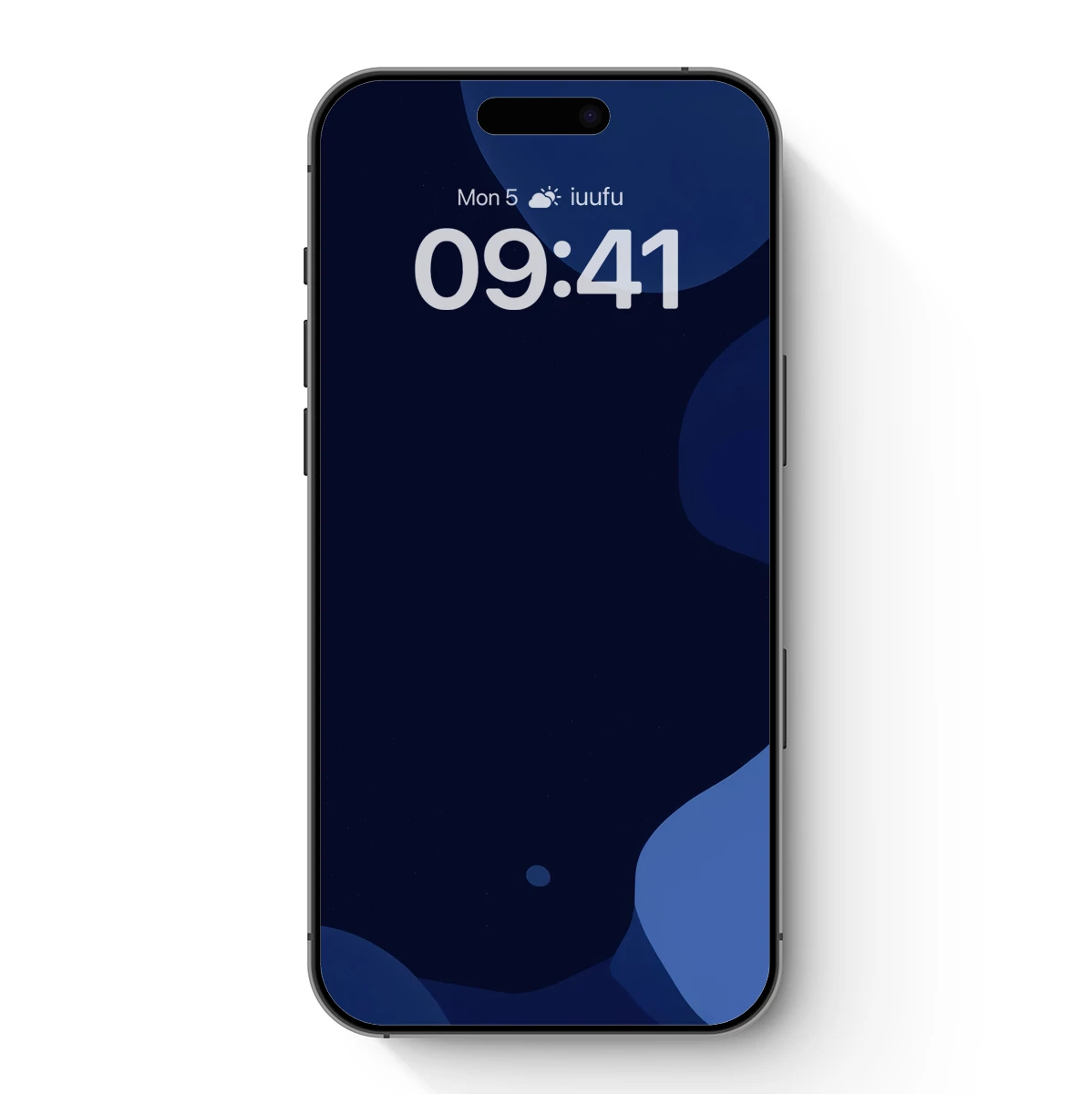 Deep Blue Abyss: Abstract Fluid Dynamics