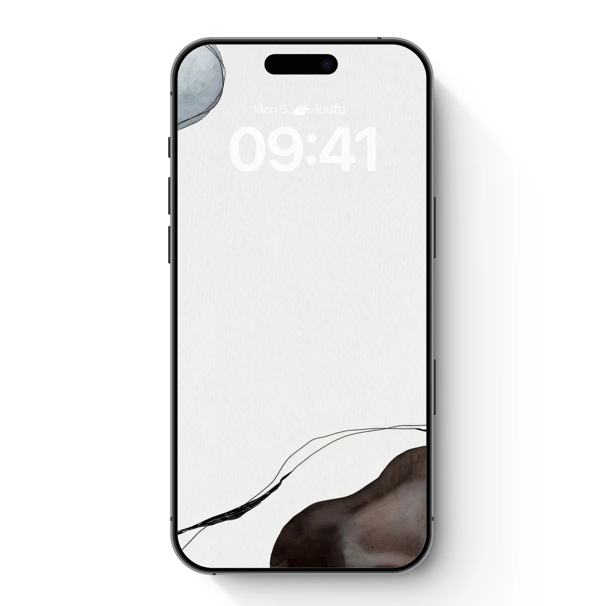 Abstract Clouds in Watercolor Harmony