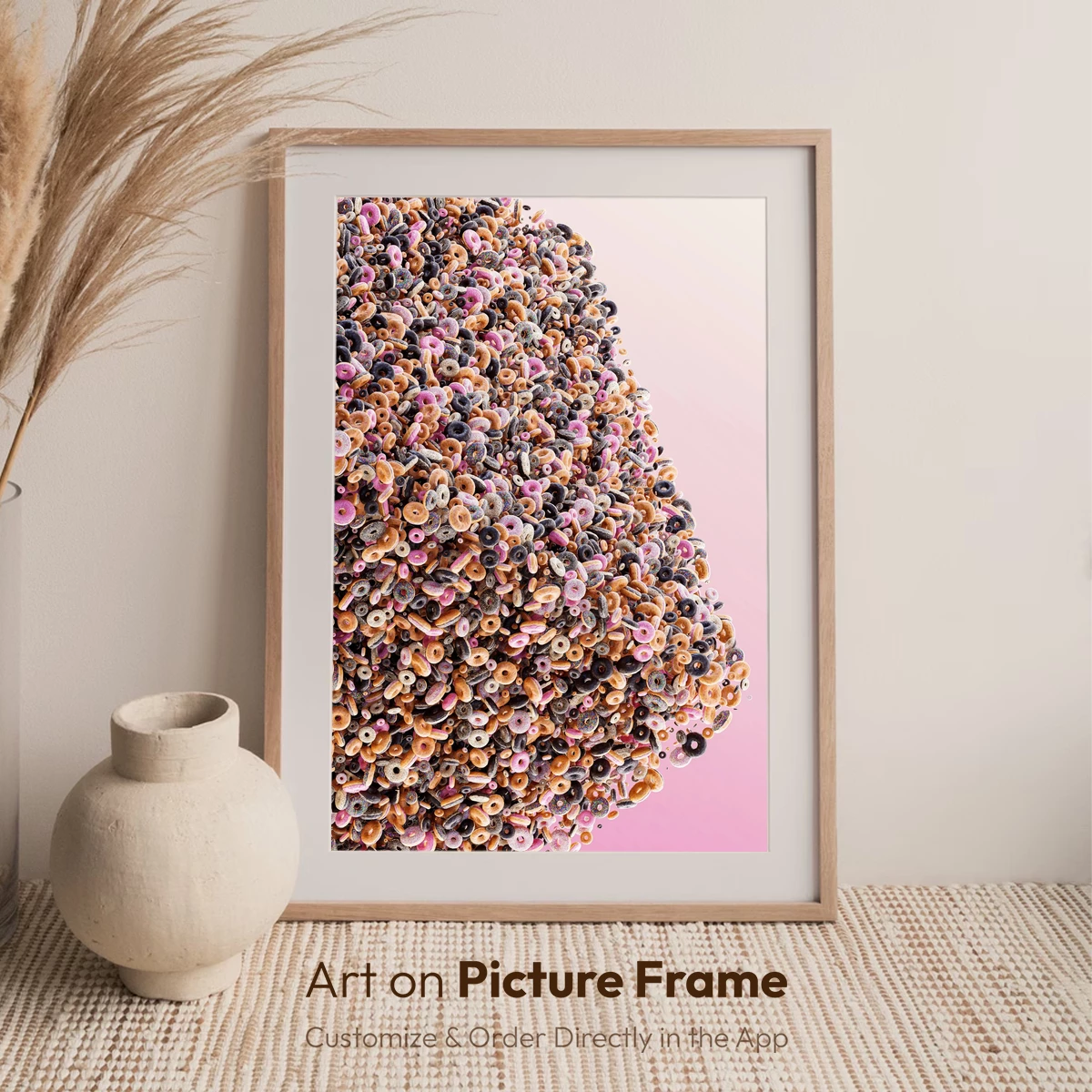 Cereal Cascade: A Whimsical Tower of Loops - Image 6