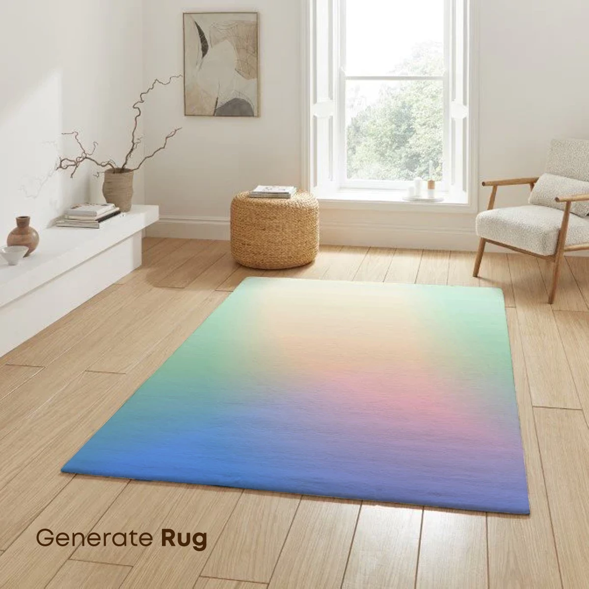 Gradient Serenity: Ethereal Hues Blend in Harmony - Image 6