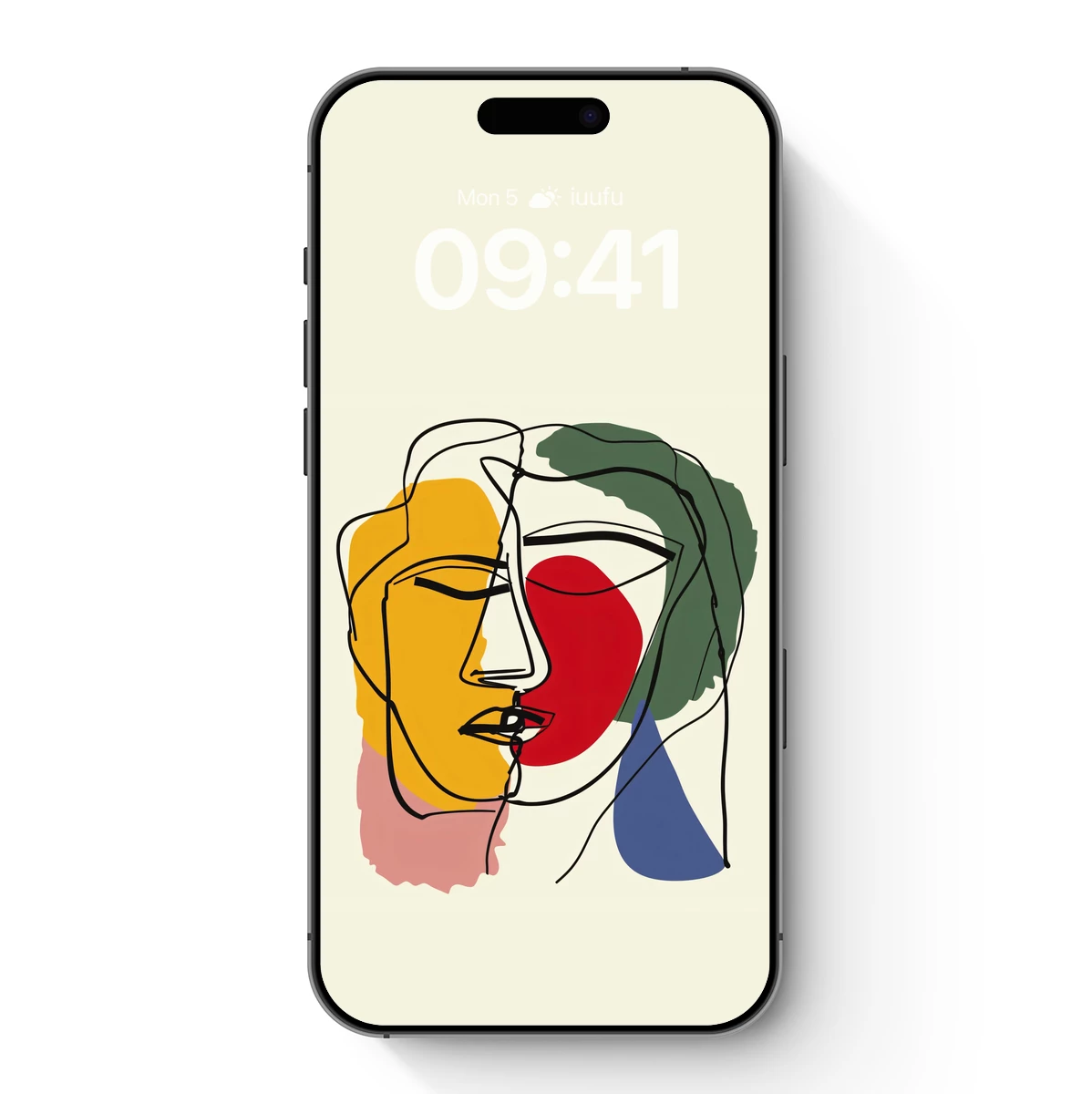 Abstract Face Fusion: Colorful Cubism