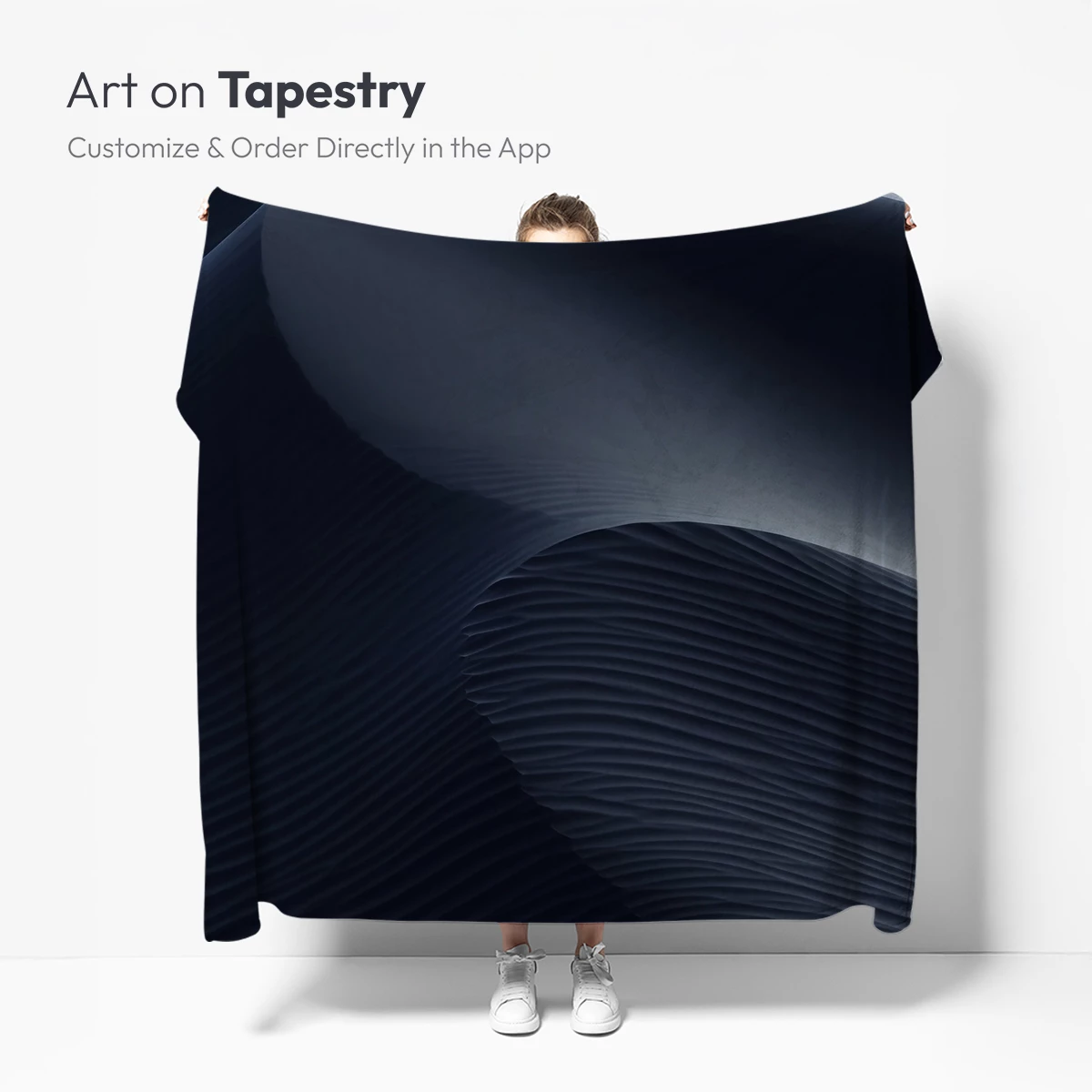 Ethereal Dune Whispers: Minimalist Desert Symphony - Image 5