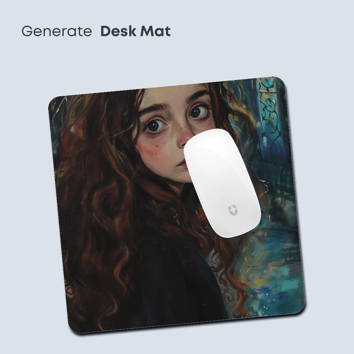 Enchanted Night Whispers: A Girl's Dreamlike Journey - Image 4