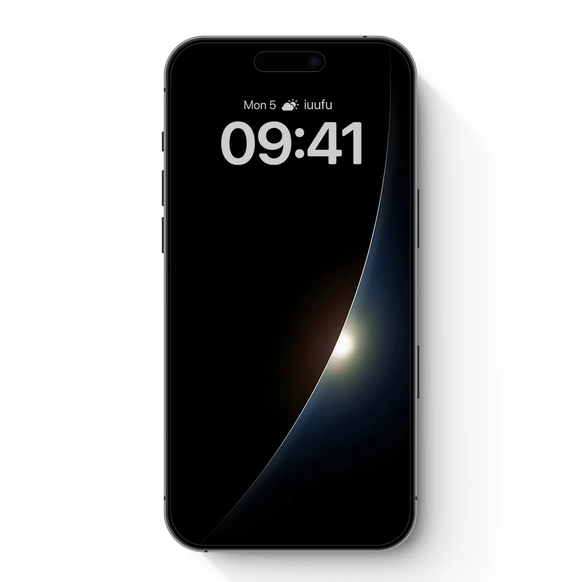 Eclipse of Serenity: Celestial Edge Glow