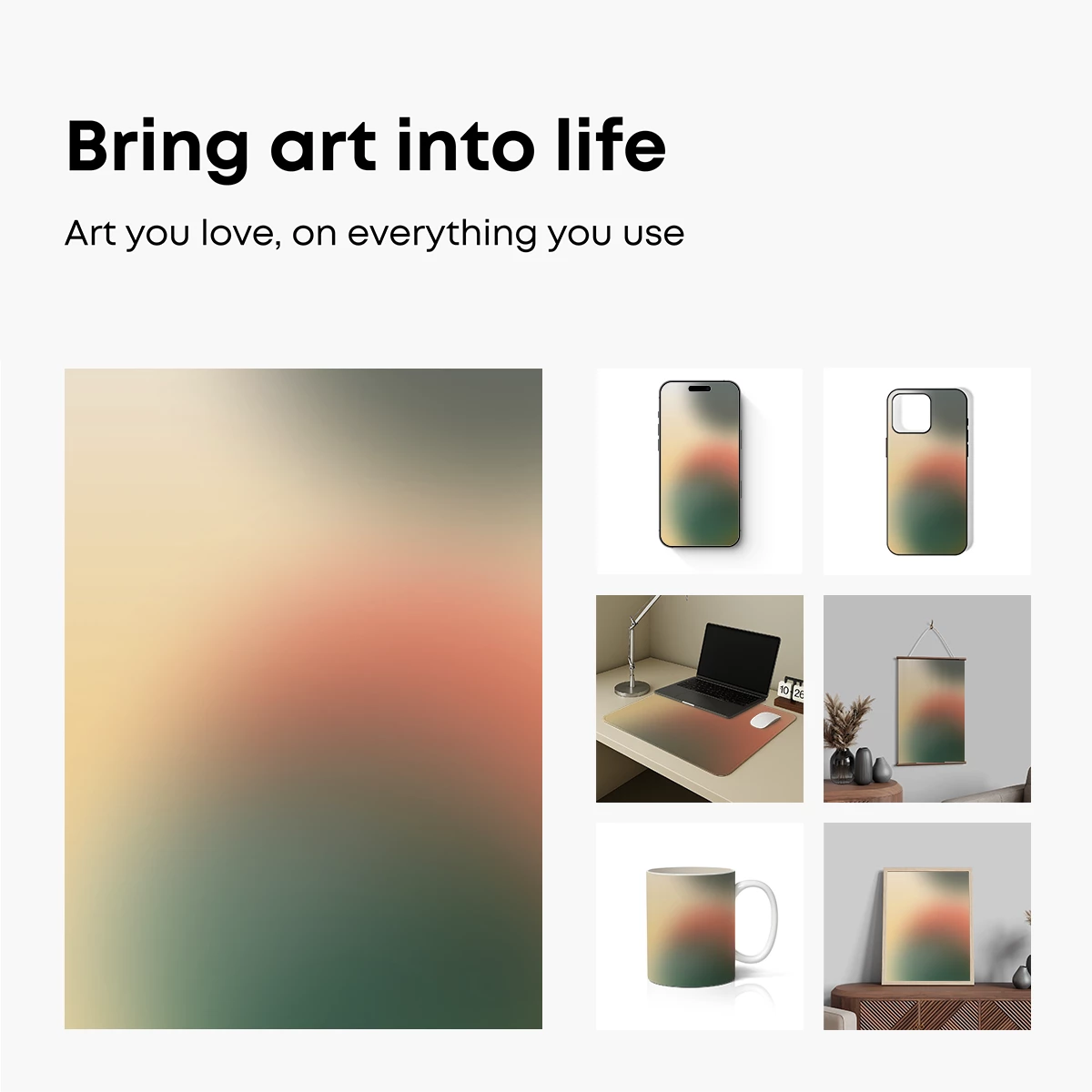 Gradient Symphony: Ethereal Color Fusion - Image 2