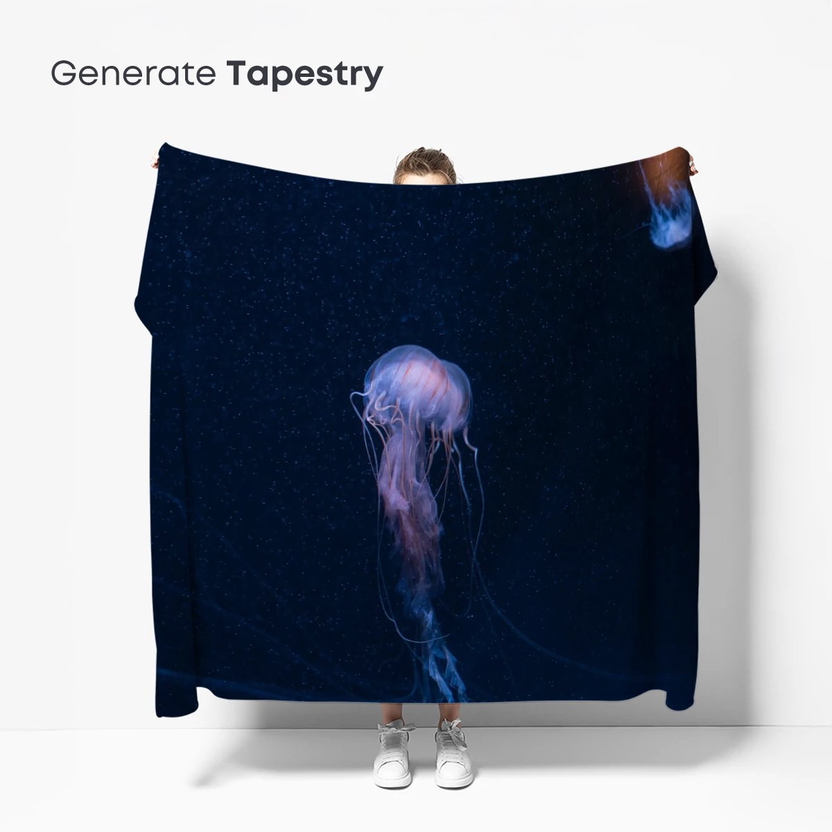 Ethereal Jellyfish in Midnight Depths - Image 5