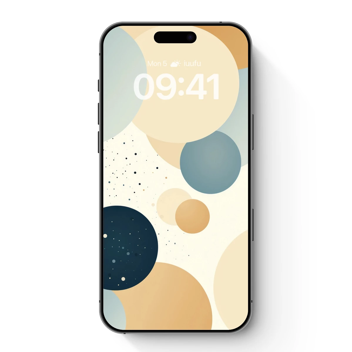 Abstract Bubble Symphony: Modern Minimalist Art