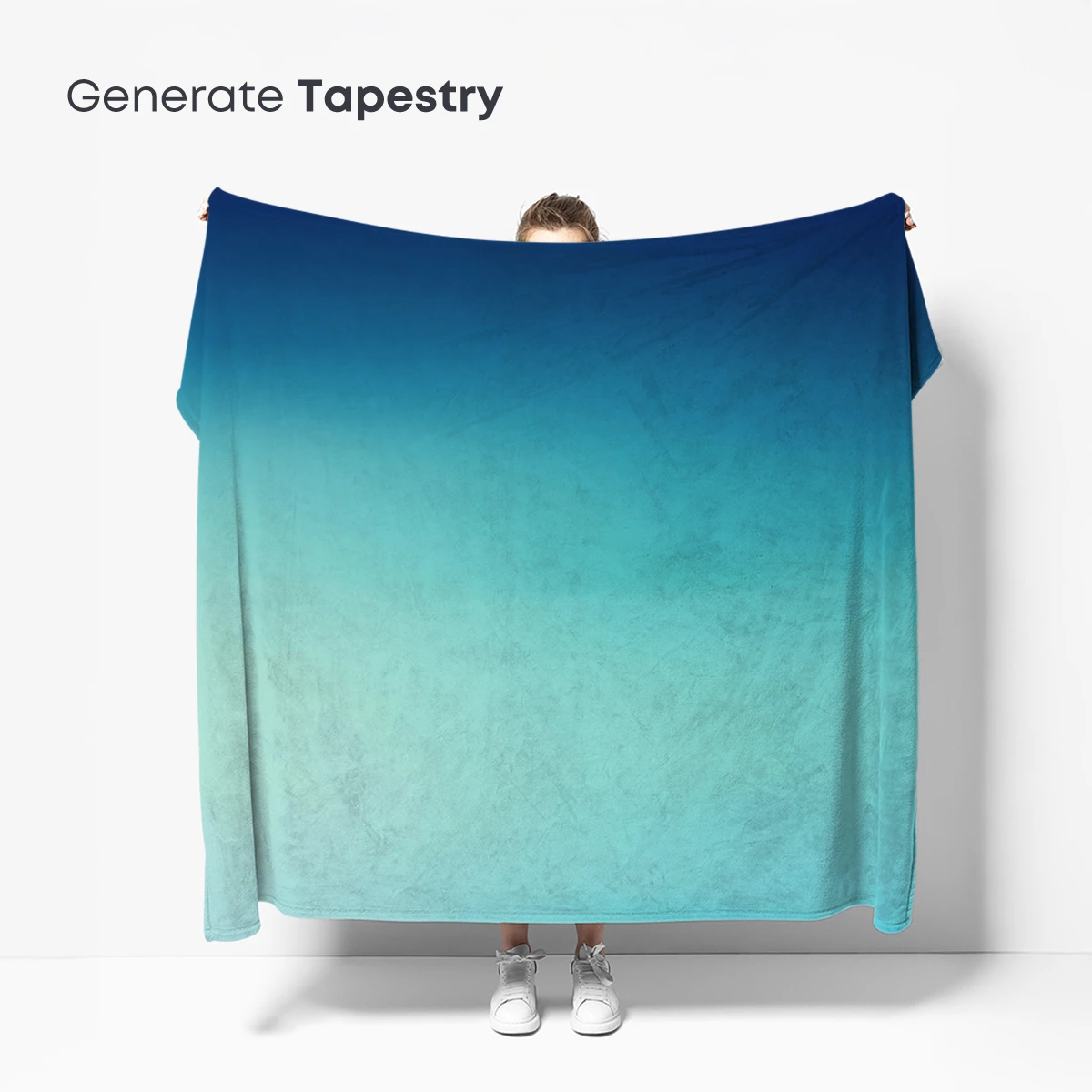 Gradient Serenity: Blue Horizon Fusion - Image 5