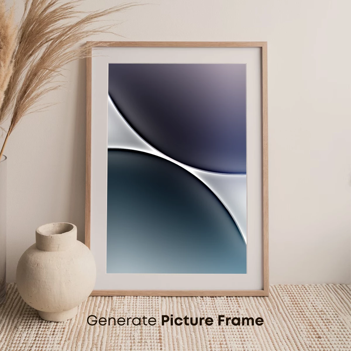 Elegant Curves in Monochrome Harmony - Image 7