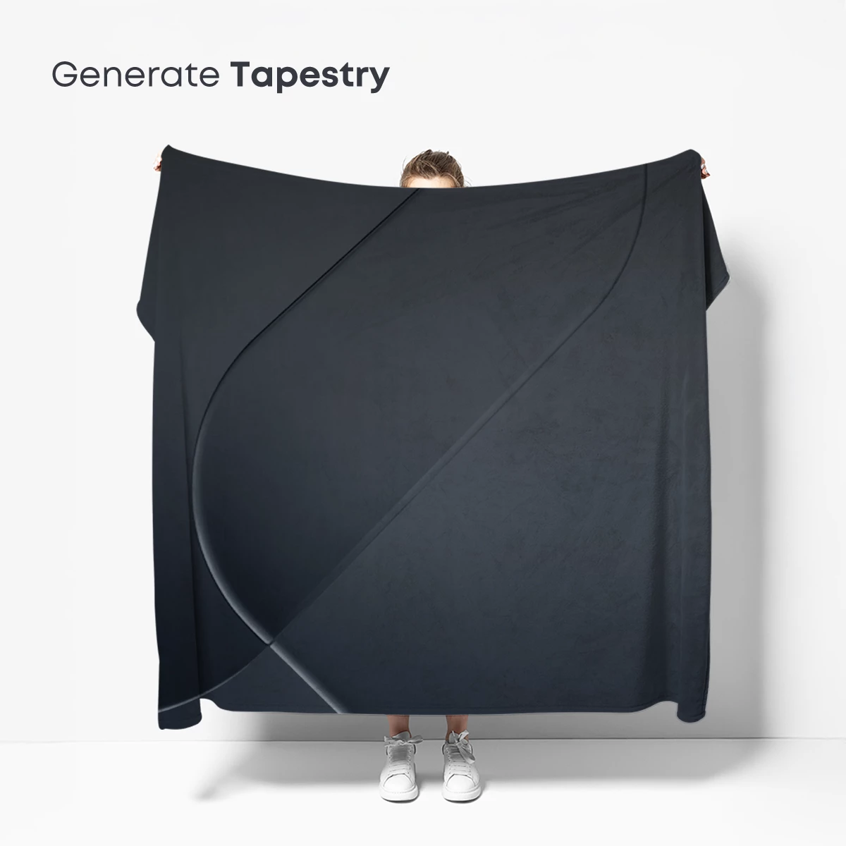 Elegant Dark Flow: Abstract Curves in Shadow - Image 5