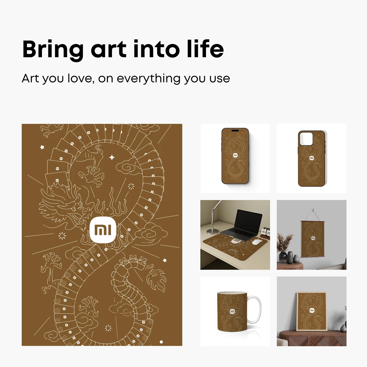 Dragon's Embrace: Xiaomi Artistry - Image 2