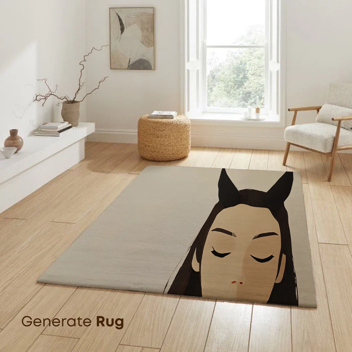 Ethereal Gothic Elegance: Horned Serenity - Image 6