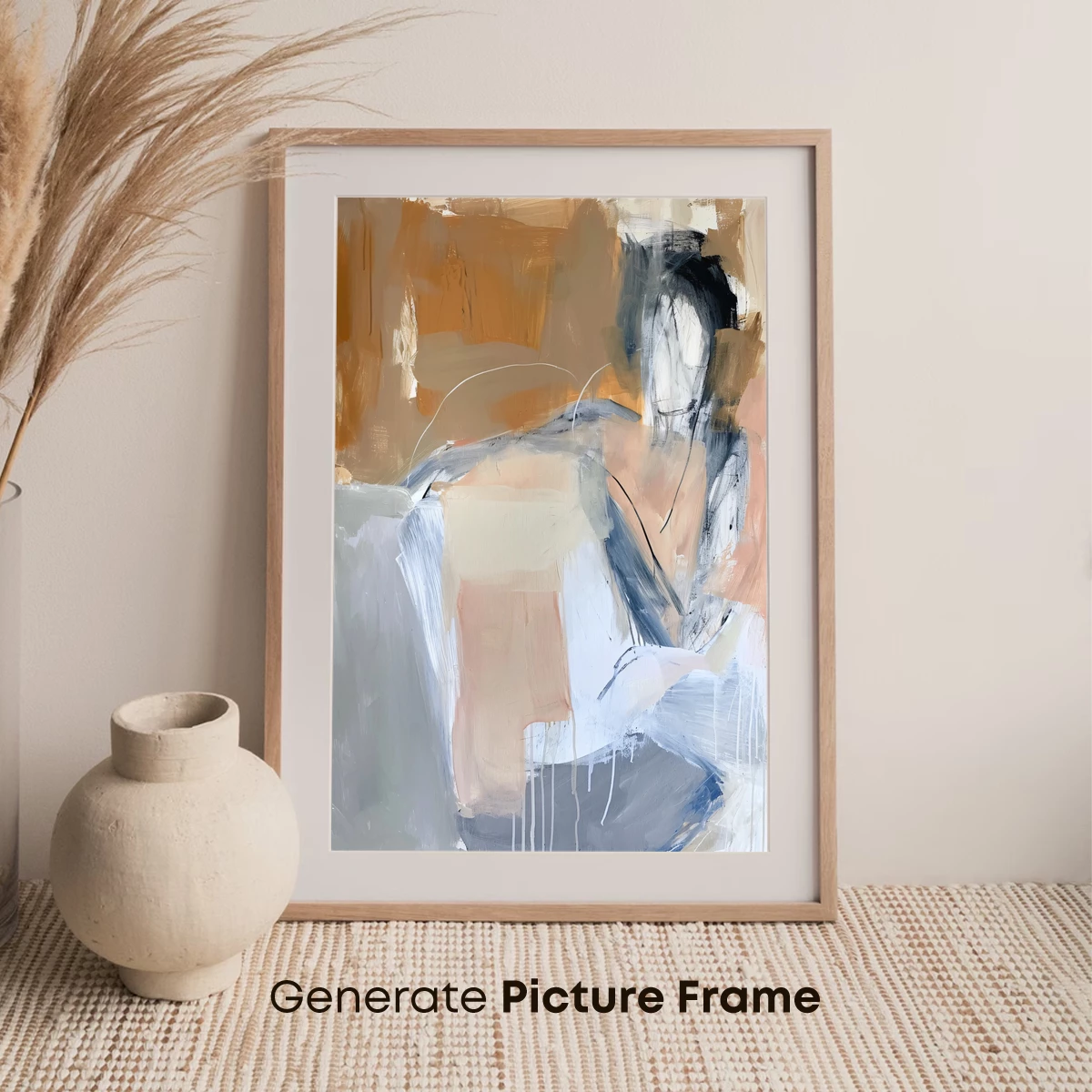 Abstract Figure in Soft Hues: A Study in Form and Color - Image 7