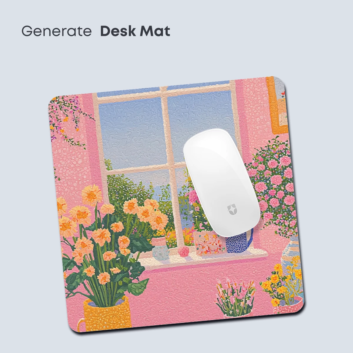 Blooming Serenity: A Floral Haven in Pastel Bliss - Image 4